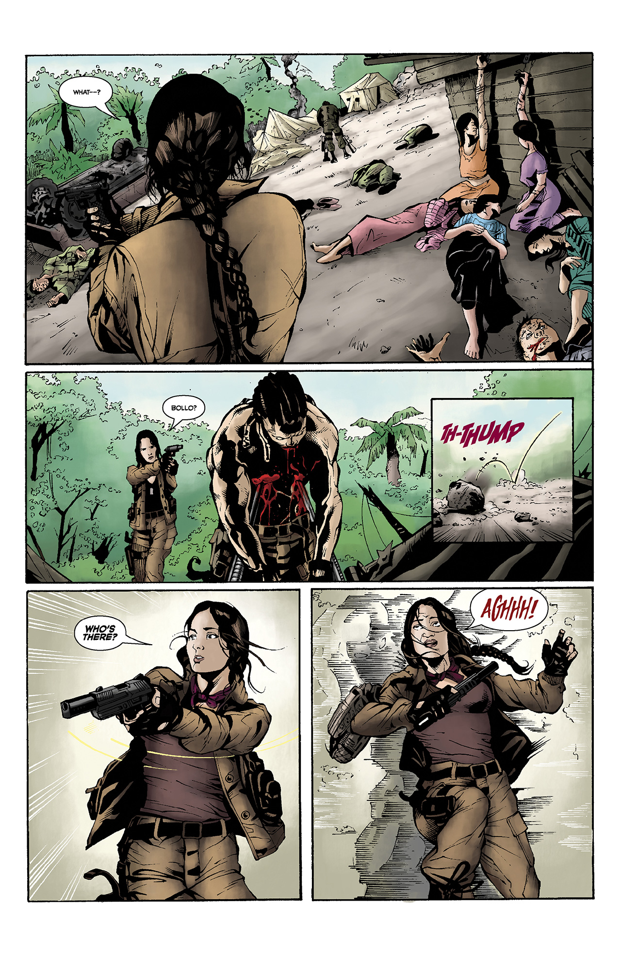 Read online Predators Film Adaptation comic -  Issue # Full - 8