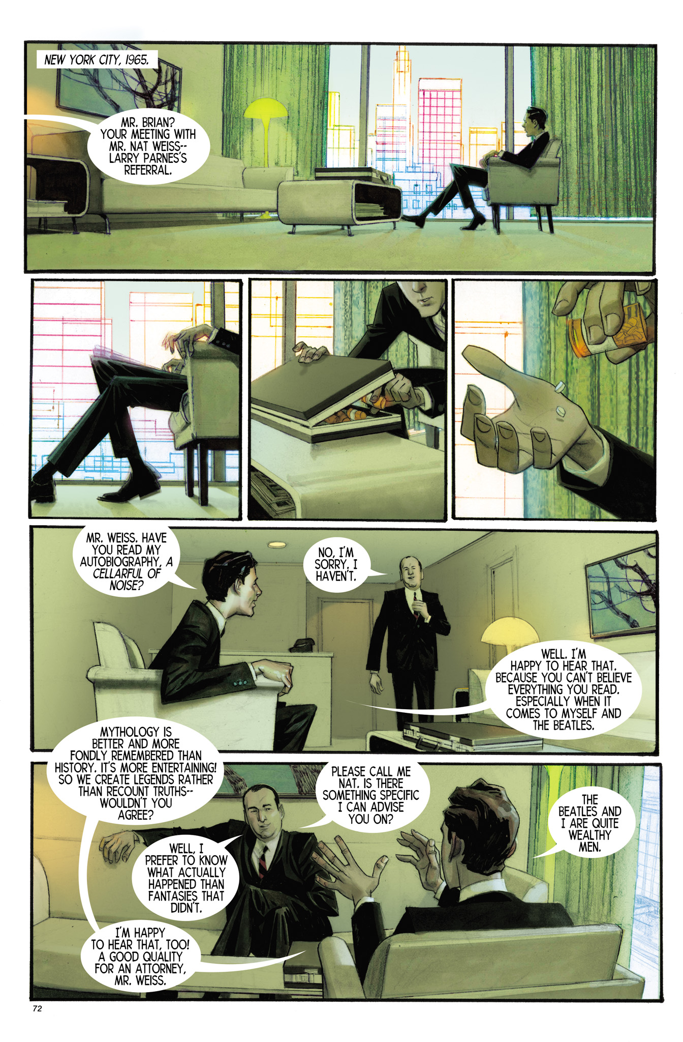 Read online The Fifth Beatle: The Brian Epstein Story comic -  Issue # TPB - 66
