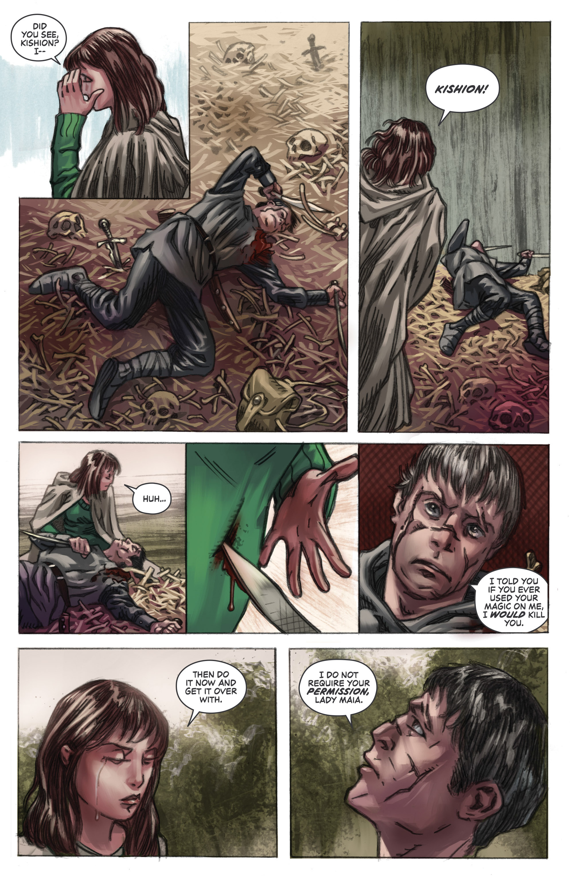 Read online Muirwood: The Lost Abbey comic -  Issue #3 - 20