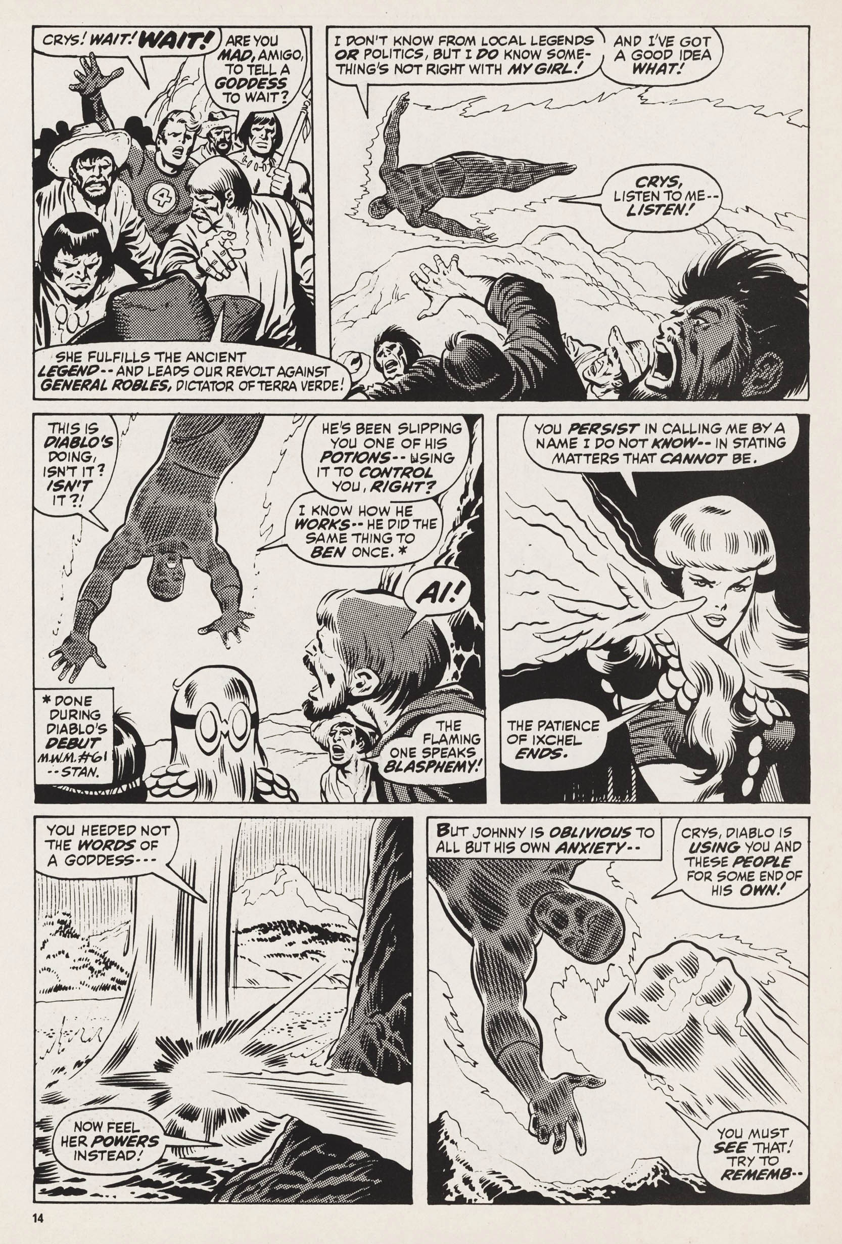 Read online Captain Britain (1976) comic -  Issue #18 - 14