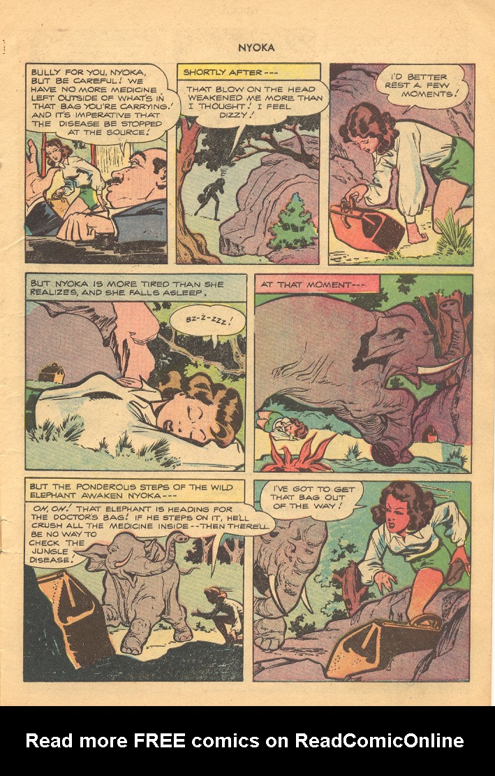 Read online Nyoka the Jungle Girl (1945) comic -  Issue #14 - 7