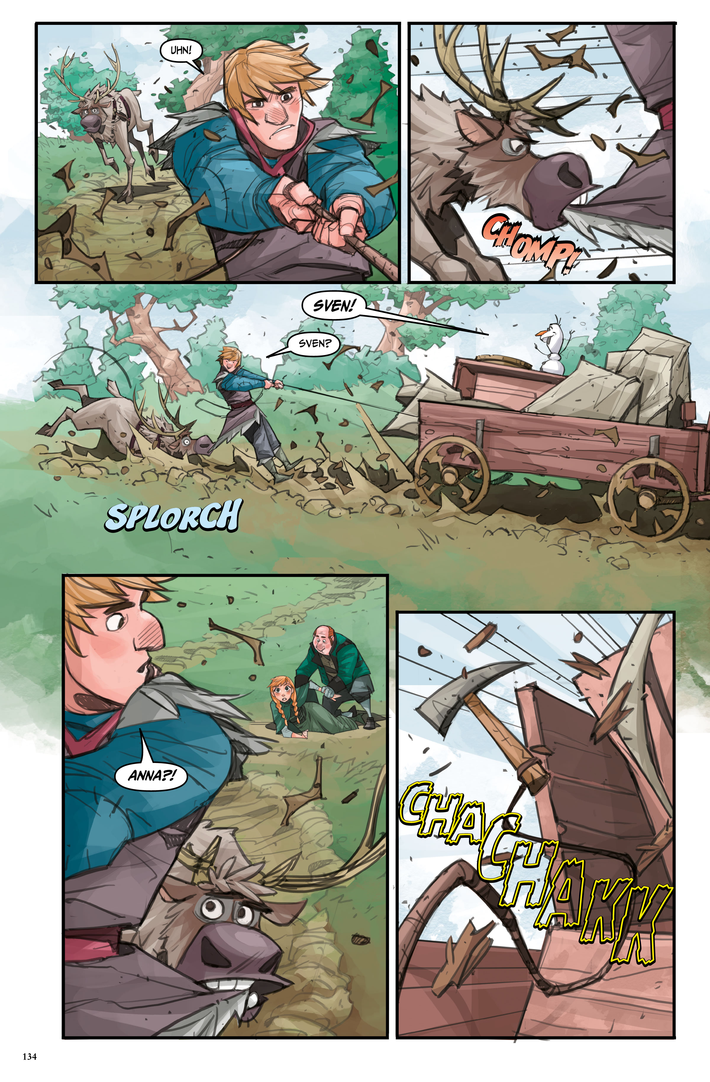 Read online Disney Frozen Library Edition comic -  Issue # TPB (Part 2) - 36