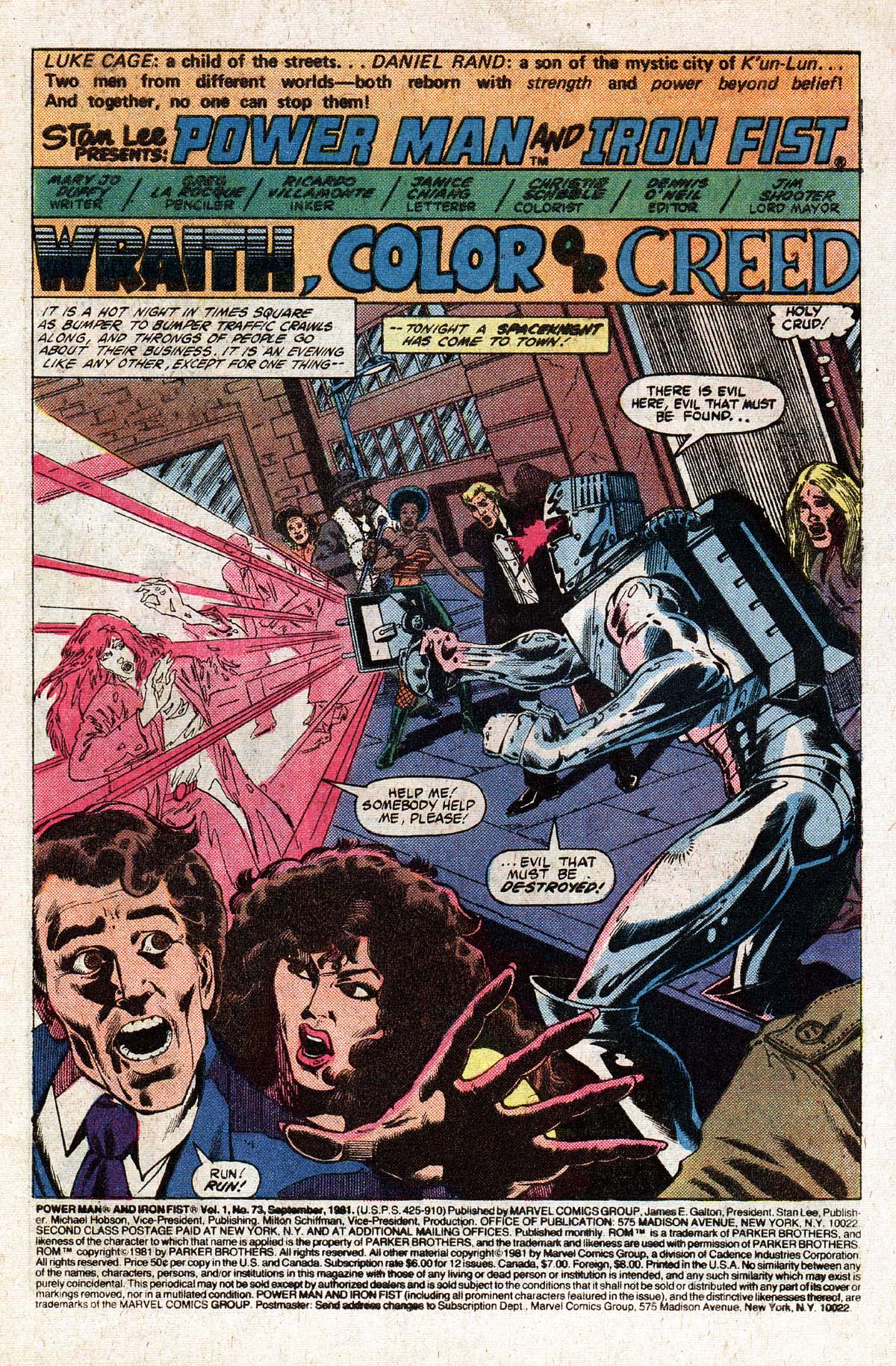 Read online Power Man and Iron Fist (1978) comic -  Issue #73 - 2