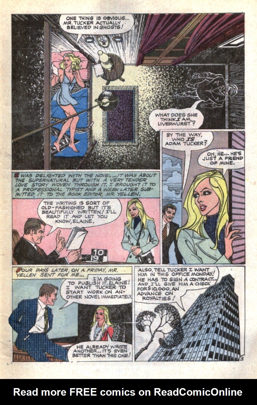 Read online Haunted Love (1973) comic -  Issue #10 - 5