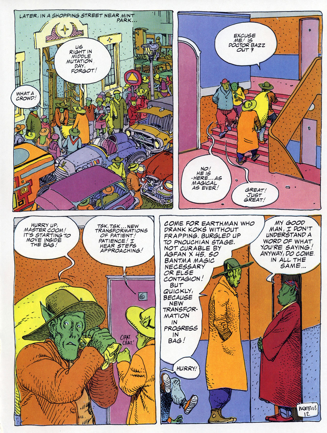 Read online Epic Graphic Novel: Moebius comic -  Issue # TPB 6 - 18