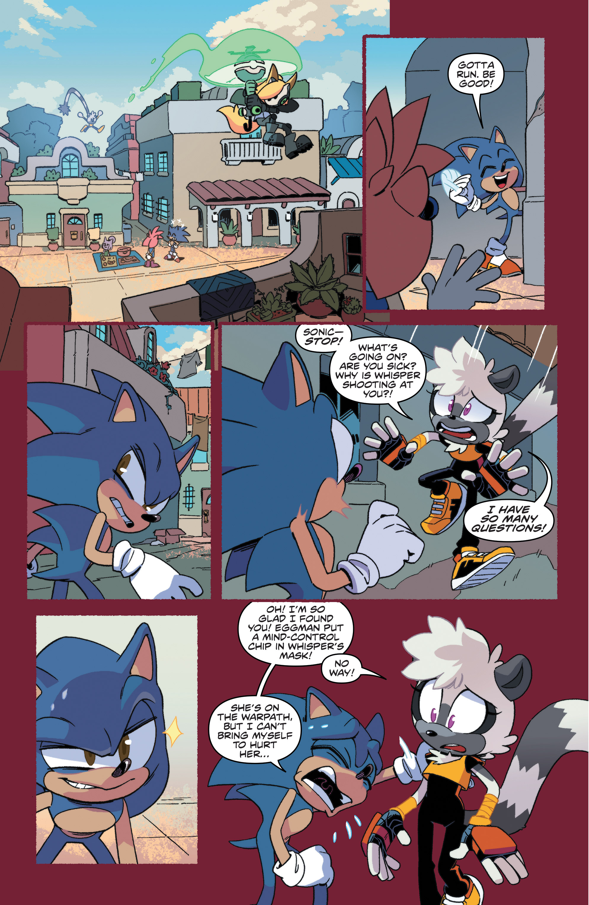 Read online Sonic the Hedgehog: Tangle & Whisper comic -  Issue #1 - 10