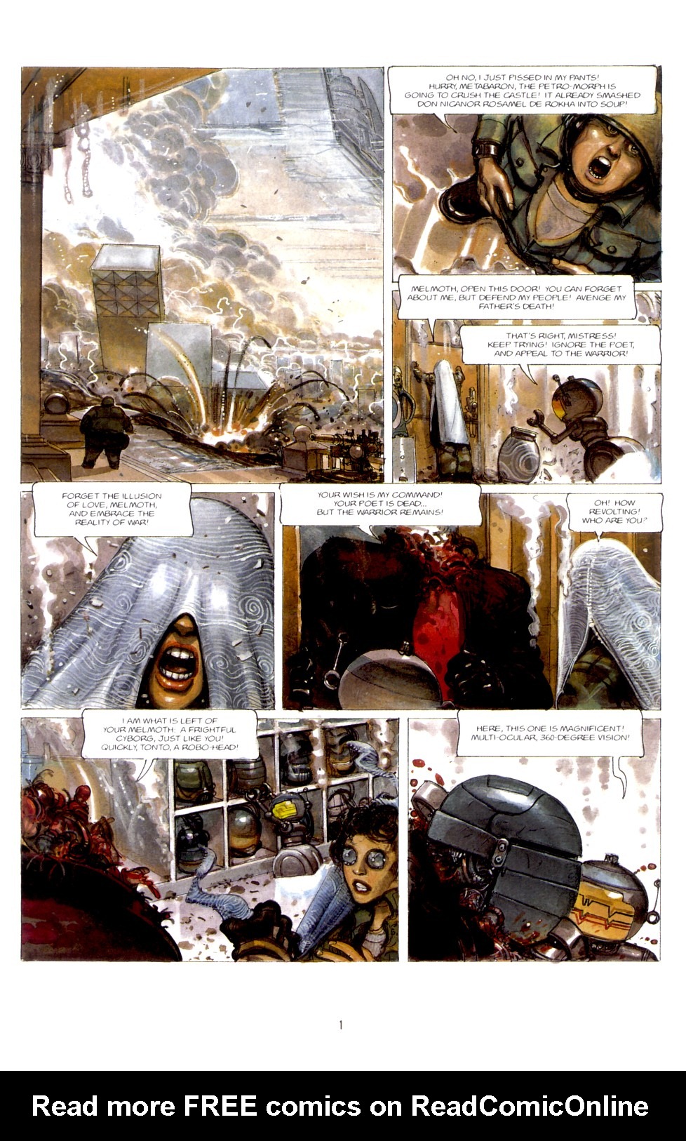 Read online The Metabarons comic -  Issue #14 - Galactic Threat - 3