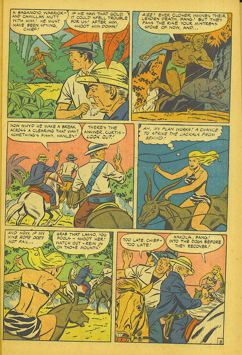 Read online Jungle Comics comic -  Issue #136 - 48