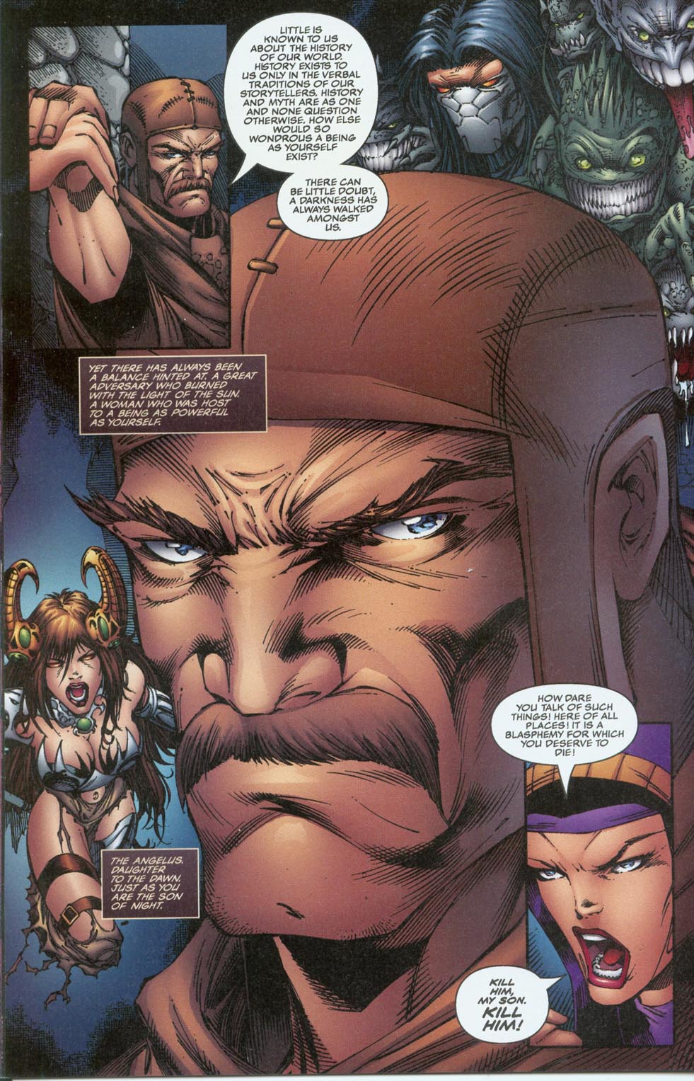 Read online Tales of the Darkness comic -  Issue #0.5 - 21