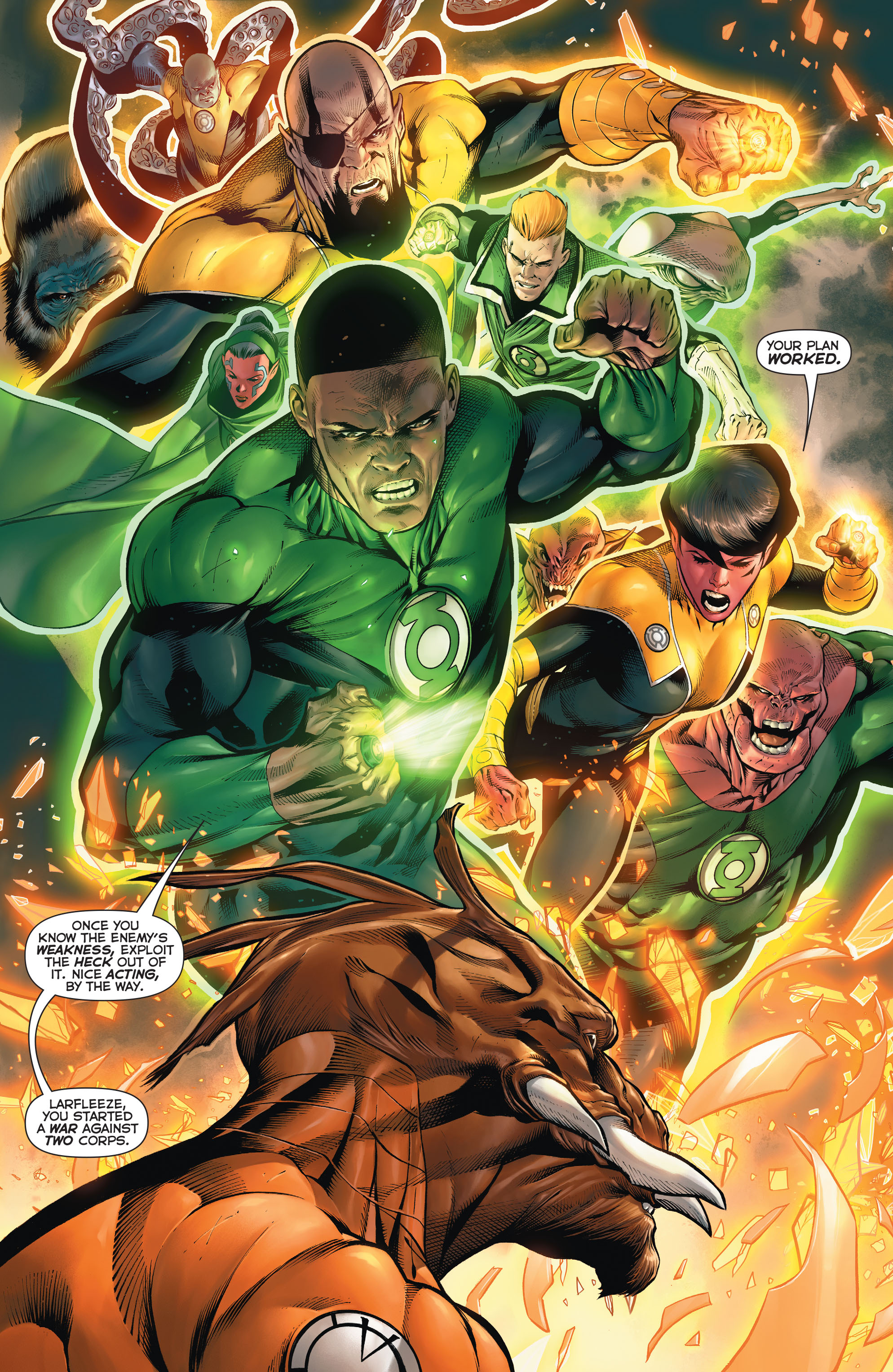 Read online Hal Jordan And The Green Lantern Corps comic -  Issue #11 - 22