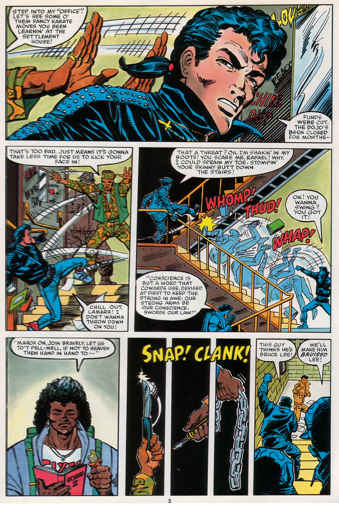 Read online Marvel Graphic Novel comic -  Issue #31 - Wofpack - 7