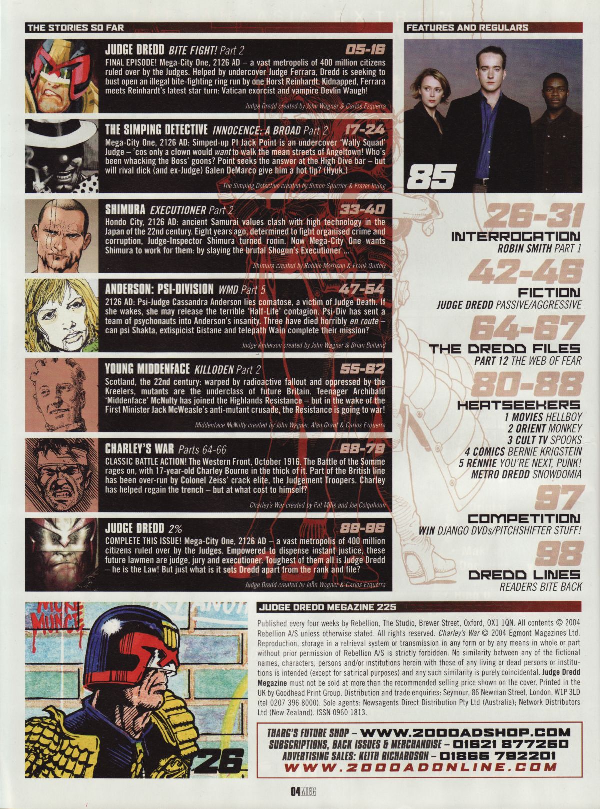 Read online Judge Dredd Megazine (Vol. 5) comic -  Issue #225 - 4