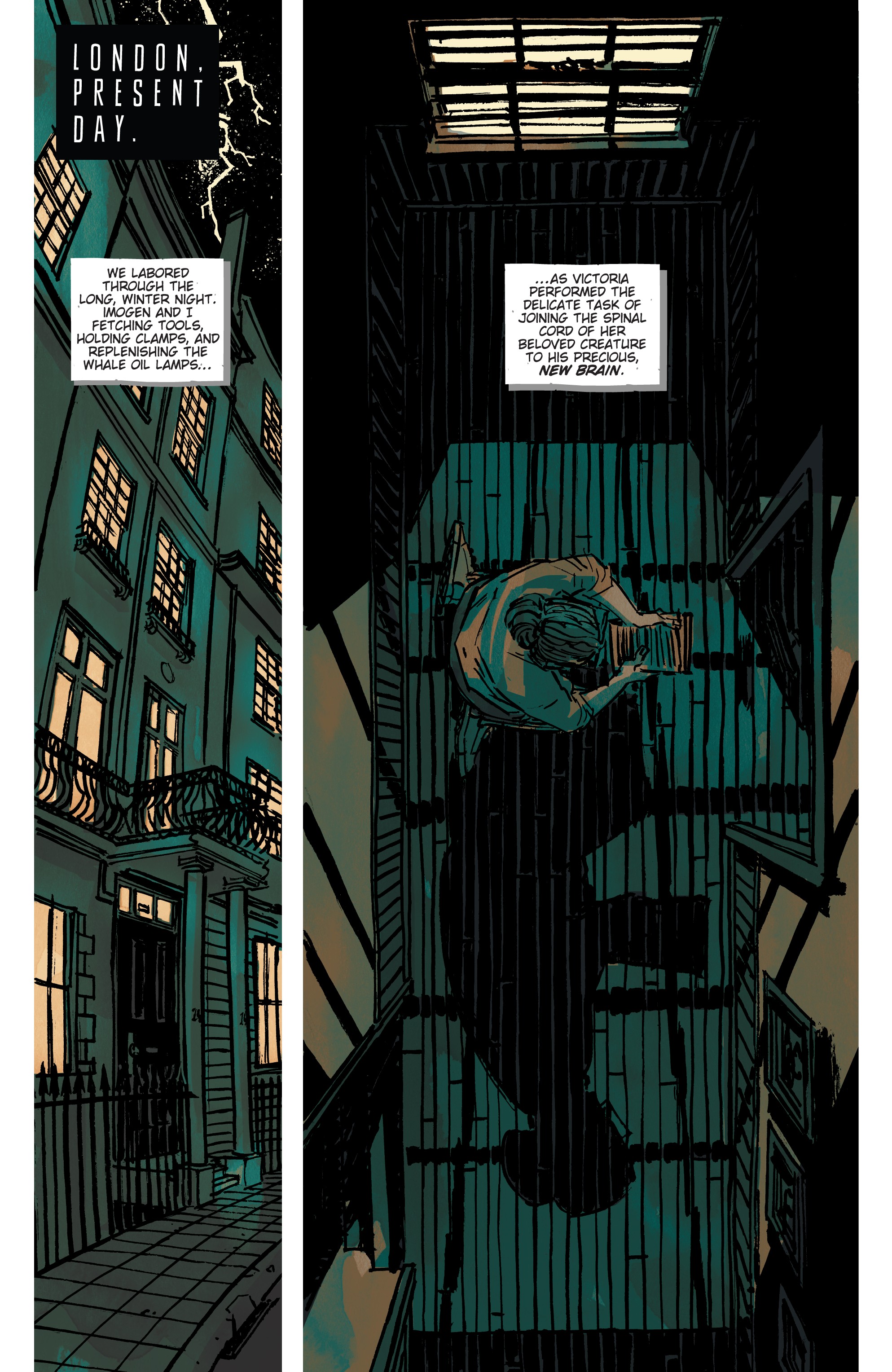 Read online Mary Shelley Monster Hunter comic -  Issue #3 - 3