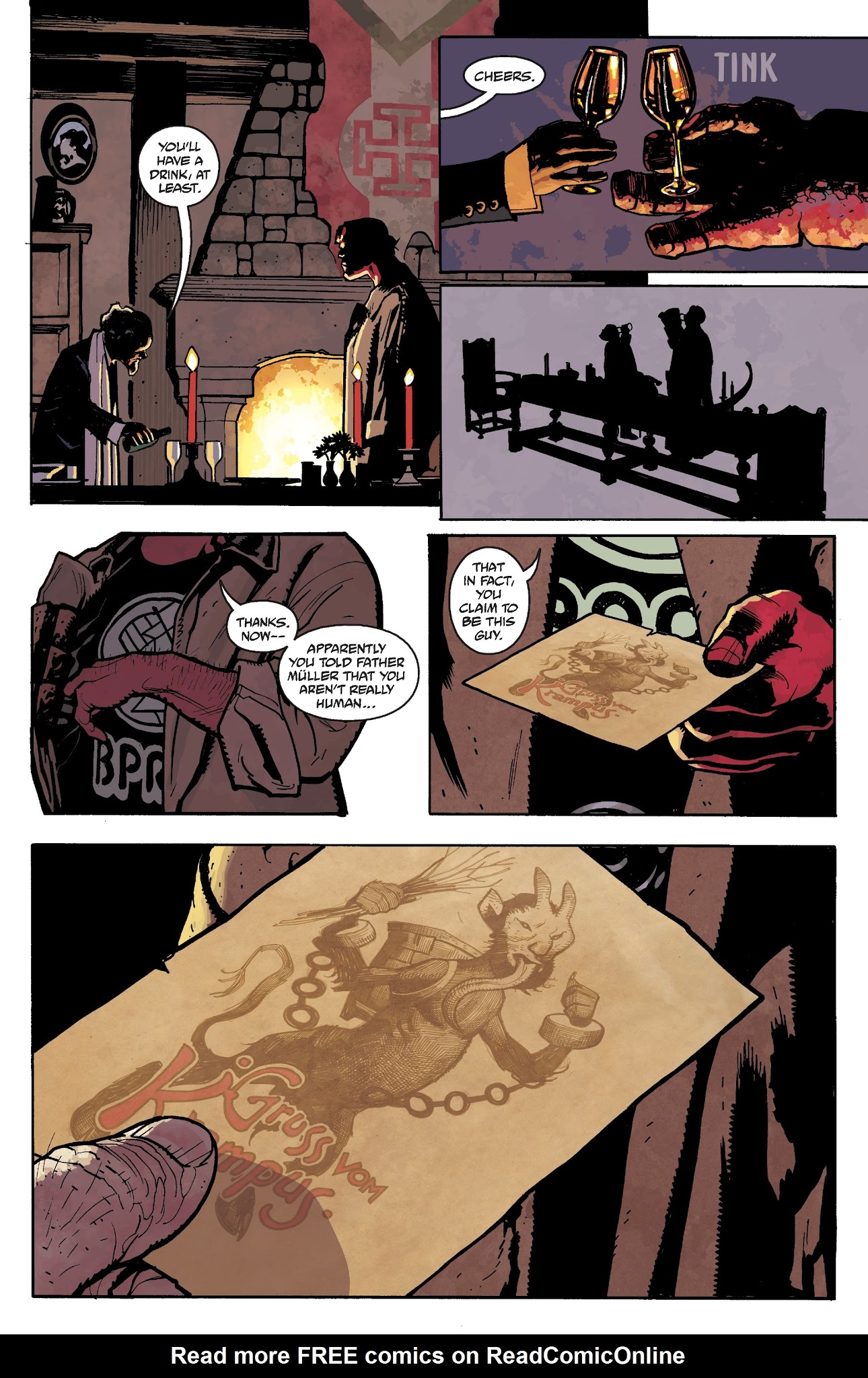 Read online Hellboy: Krampusnacht comic -  Issue # Full - 8