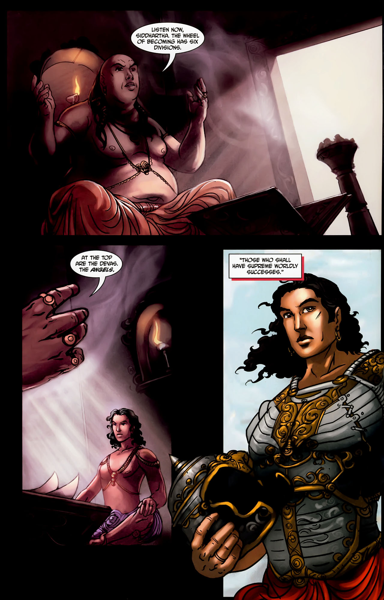 Read online Deepak Chopra's Buddha: A Story of Enlightenment comic -  Issue #3 - 4