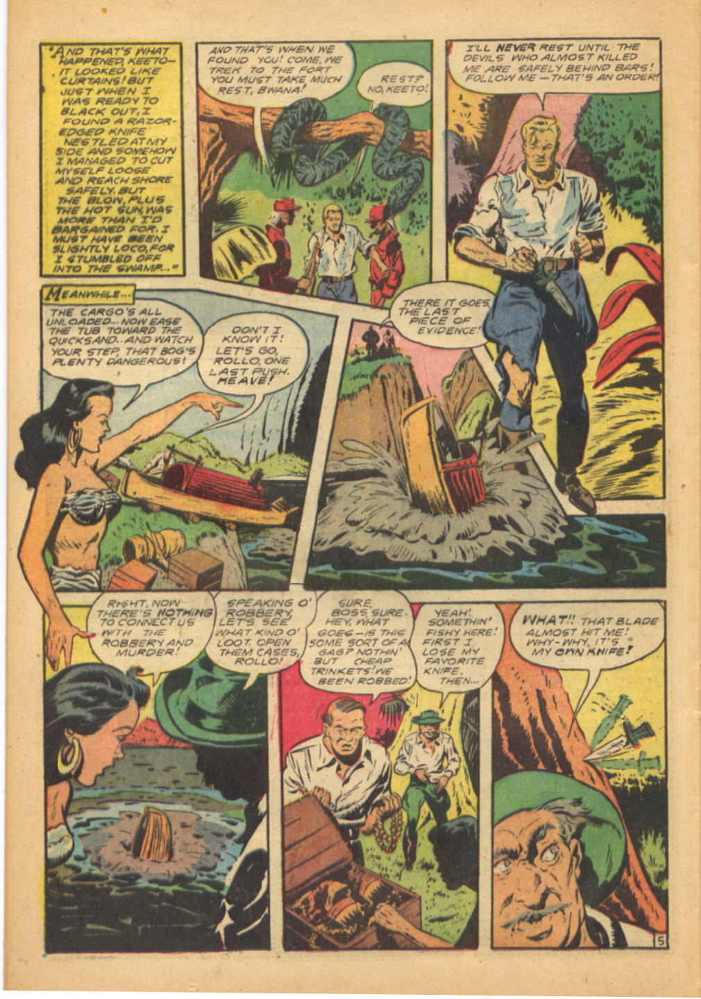 Read online Sheena, Queen of the Jungle (1942) comic -  Issue #16 - 24