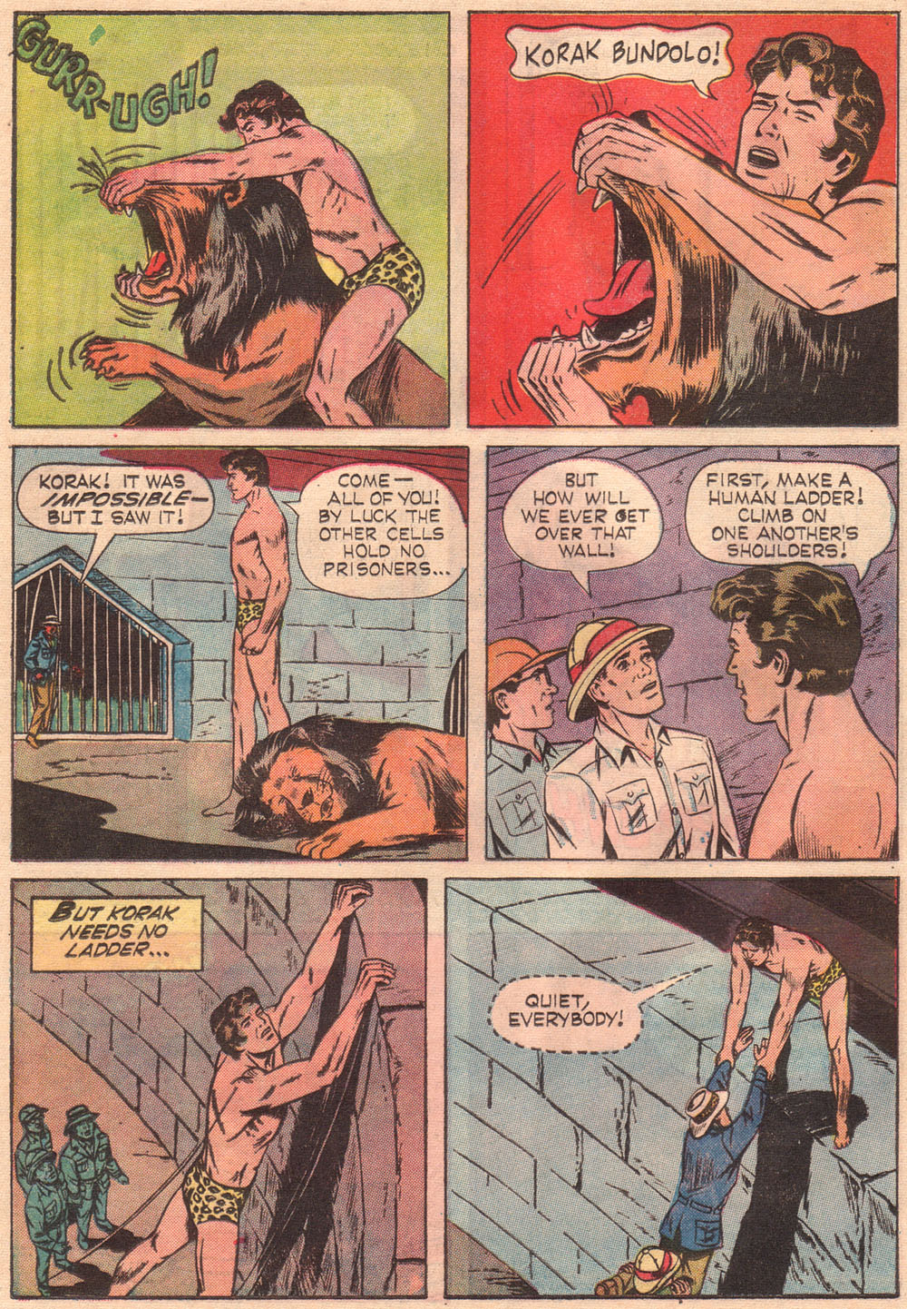 Read online Korak, Son of Tarzan (1964) comic -  Issue #14 - 16