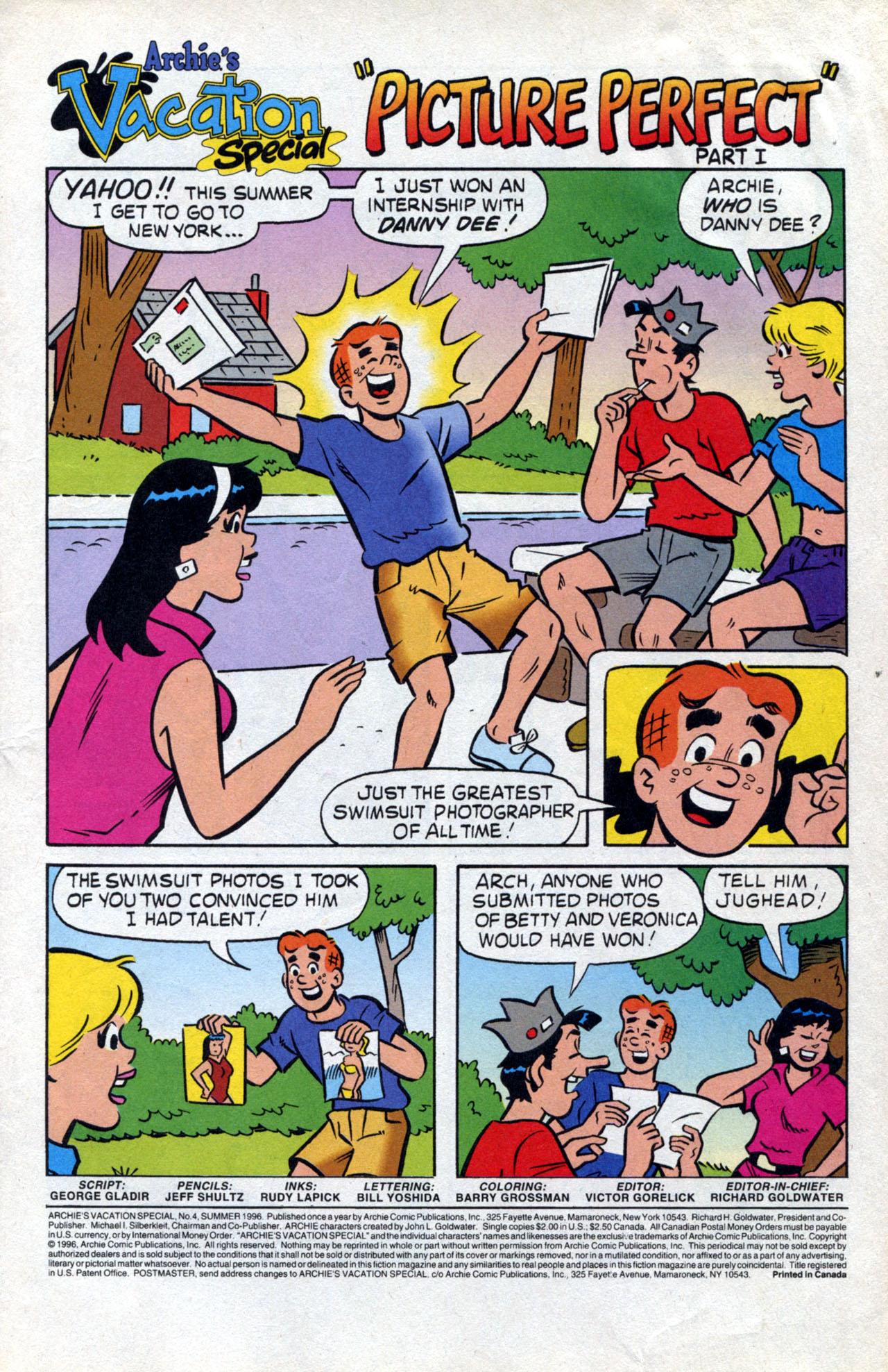 Read online Archie's Vacation Special comic -  Issue #4 - 3