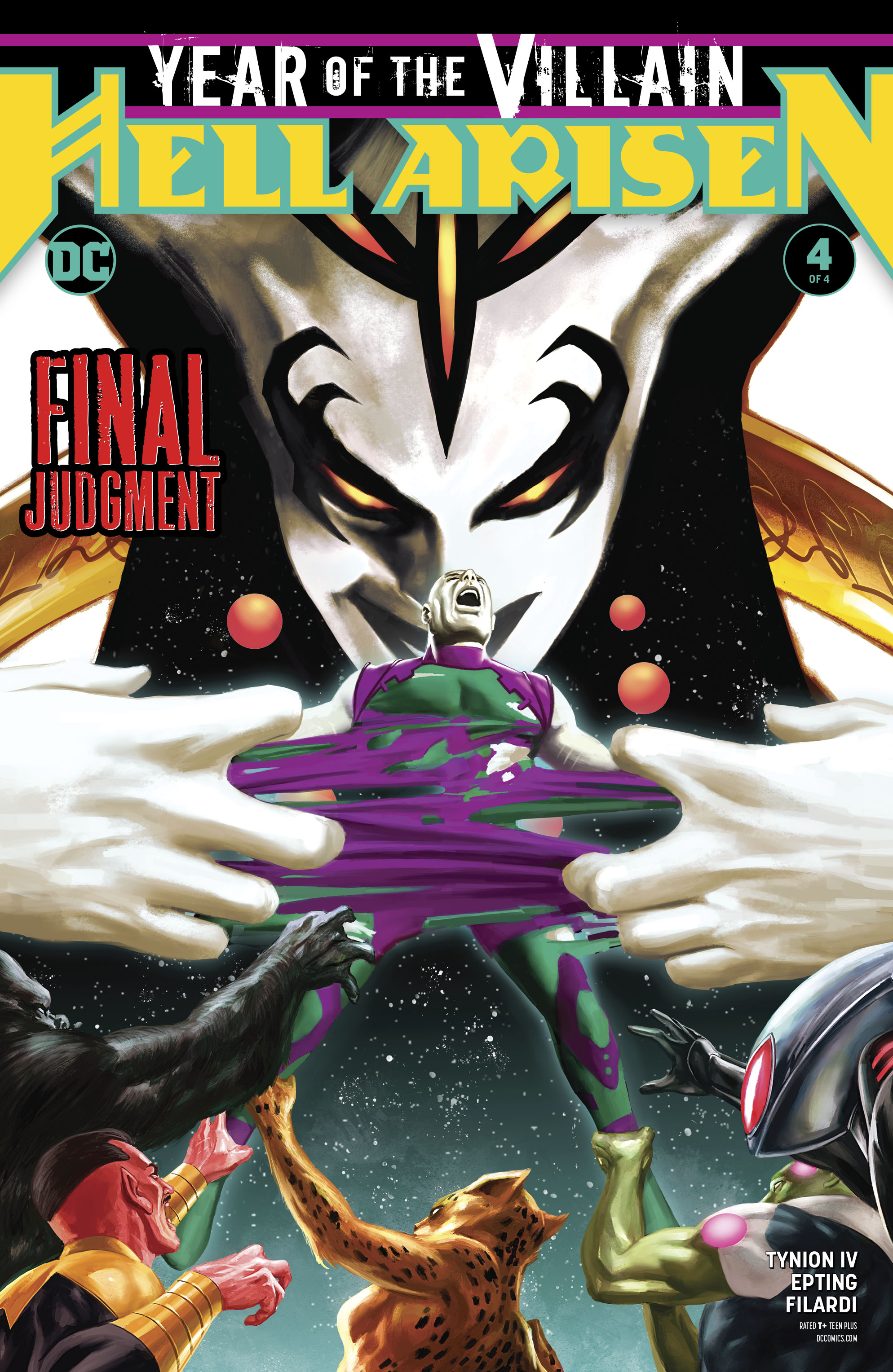 Read online Justice League: Hell Arisen comic -  Issue #4 - 1
