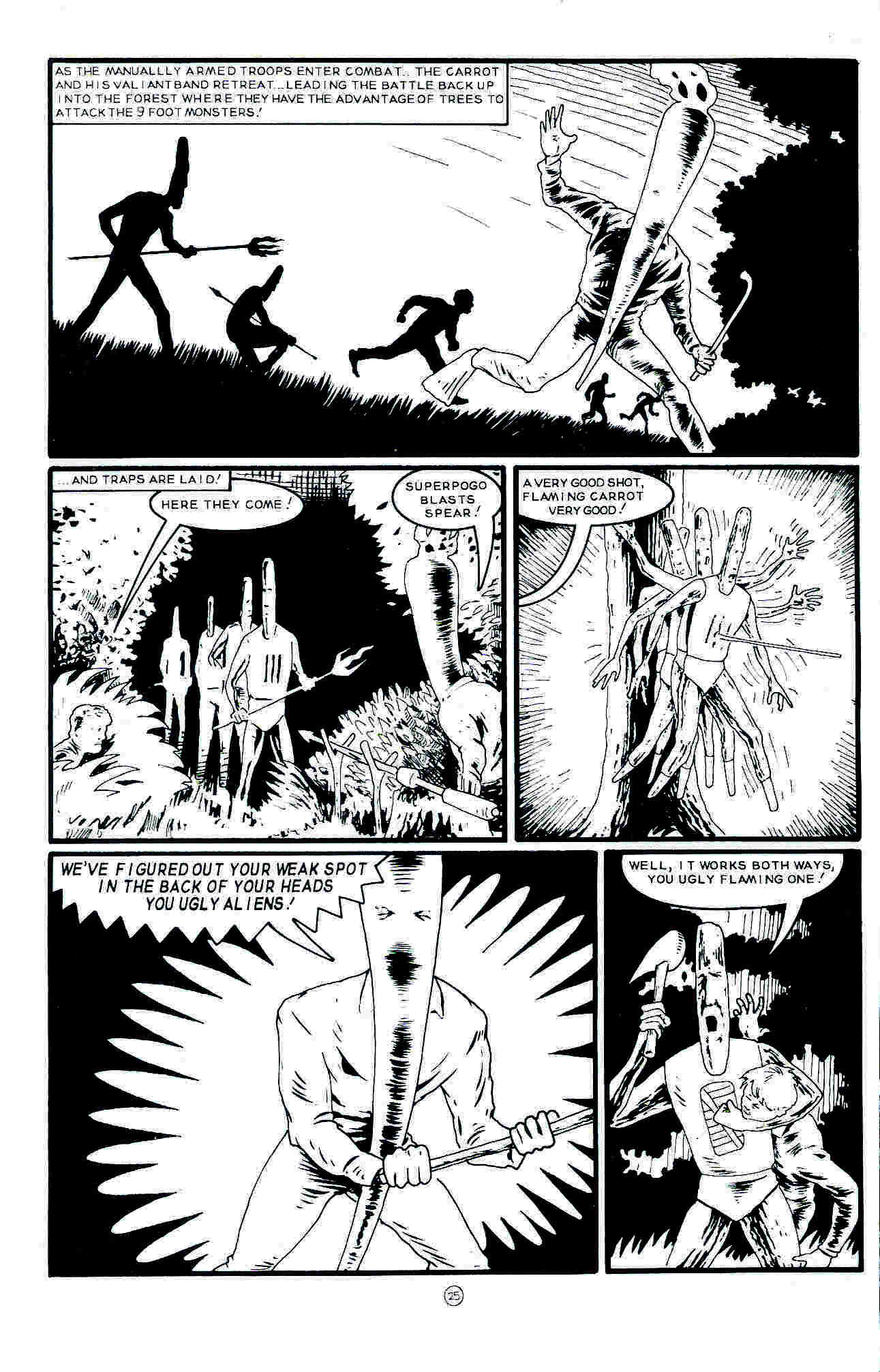 Read online Flaming Carrot Comics (1988) comic -  Issue #23 - 27