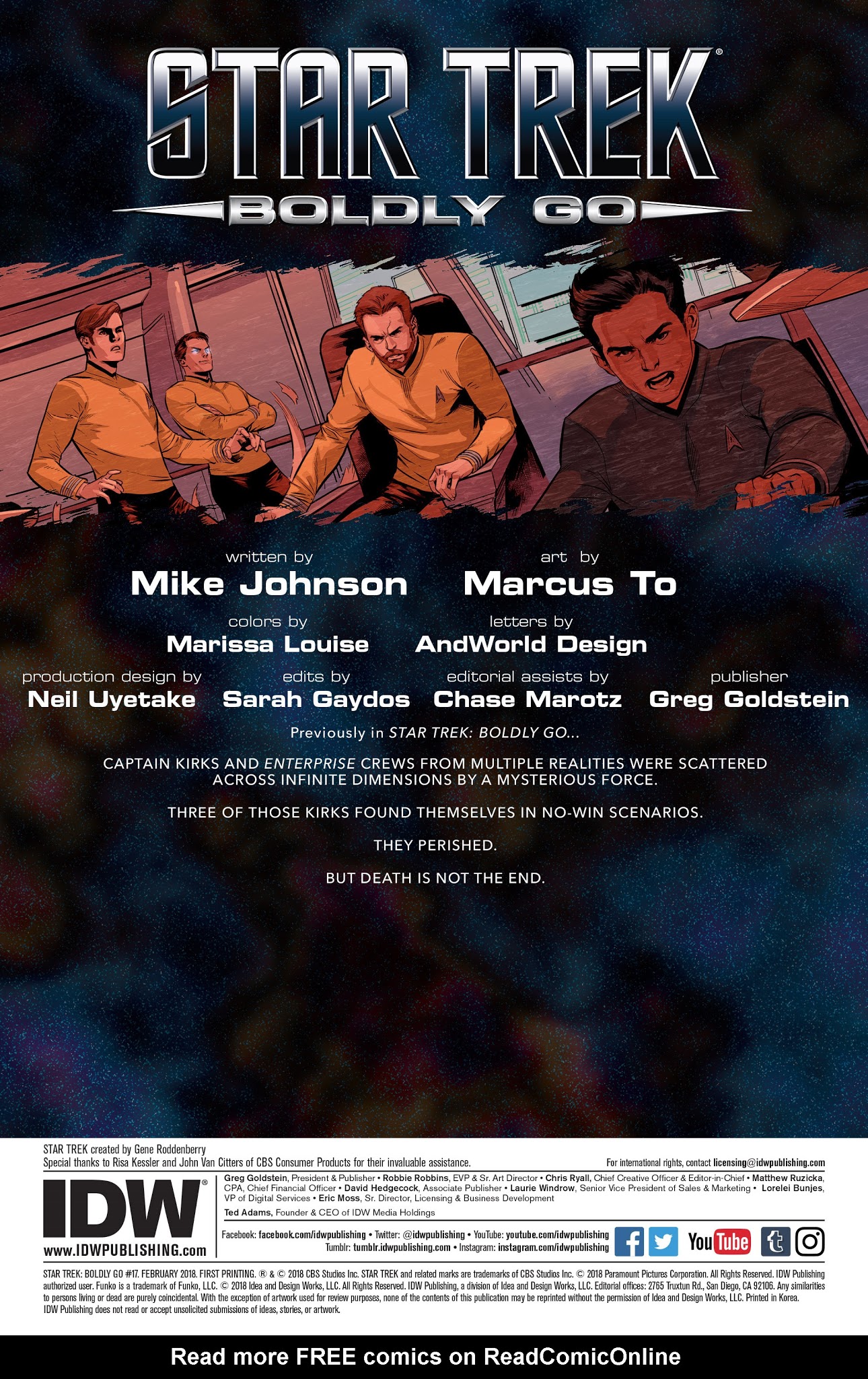 Read online Star Trek: Boldly Go comic -  Issue #17 - 2