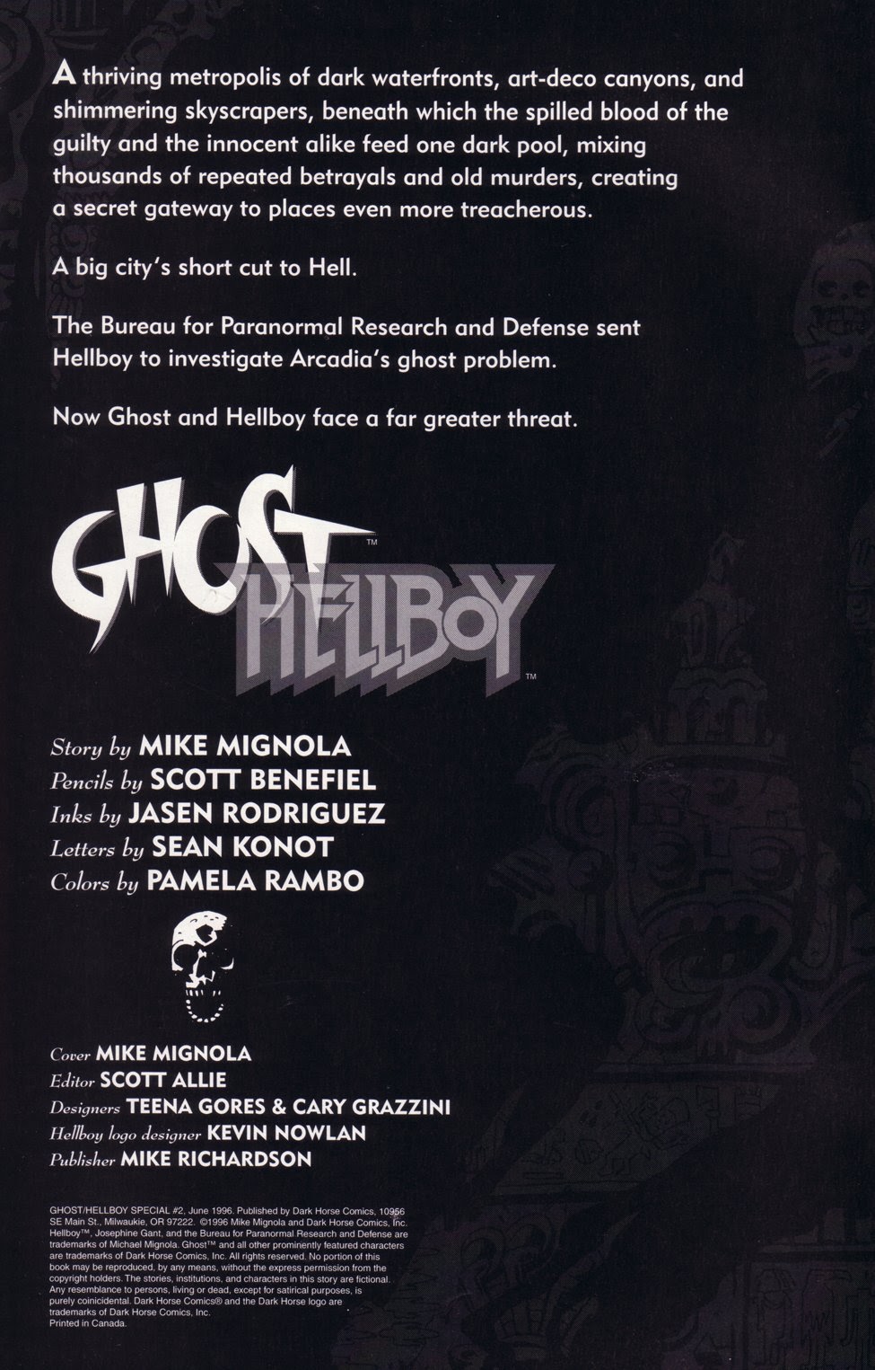 Read online Ghost/Hellboy Special comic -  Issue #2 - 2