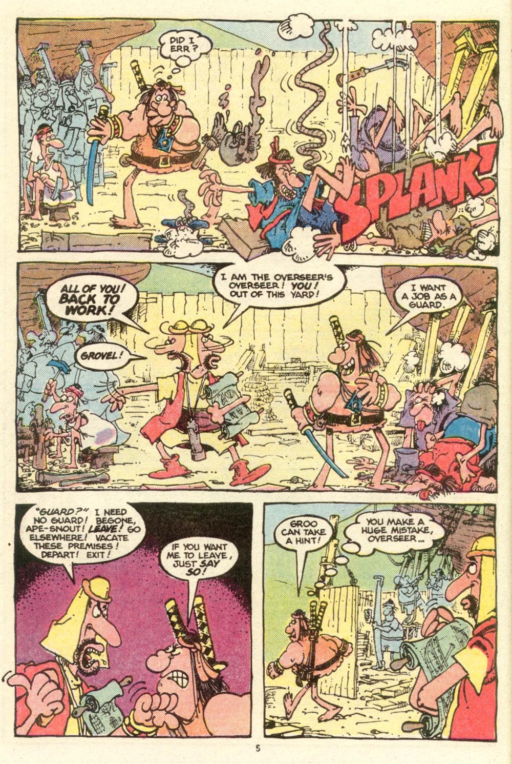 Read online Sergio Aragonés Groo the Wanderer comic -  Issue #16 - 5