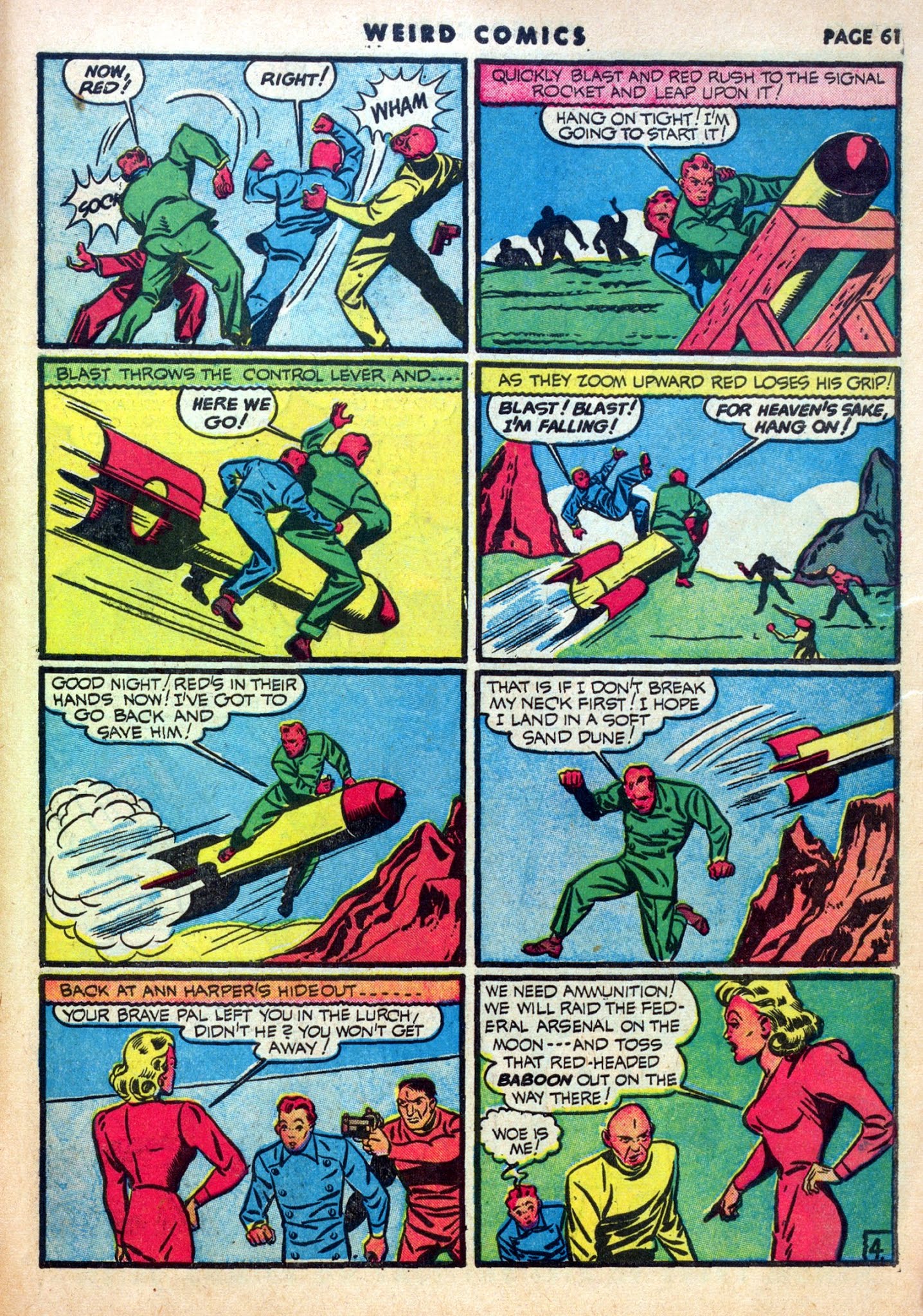 Read online Weird Comics comic -  Issue #16 - 62