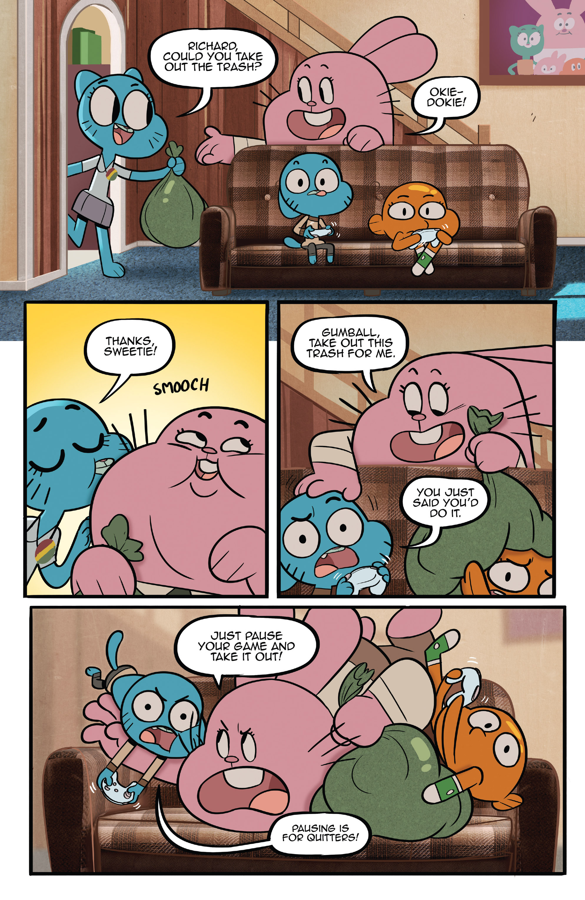 Read online The Amazing World of Gumball comic -  Issue #7 - 7