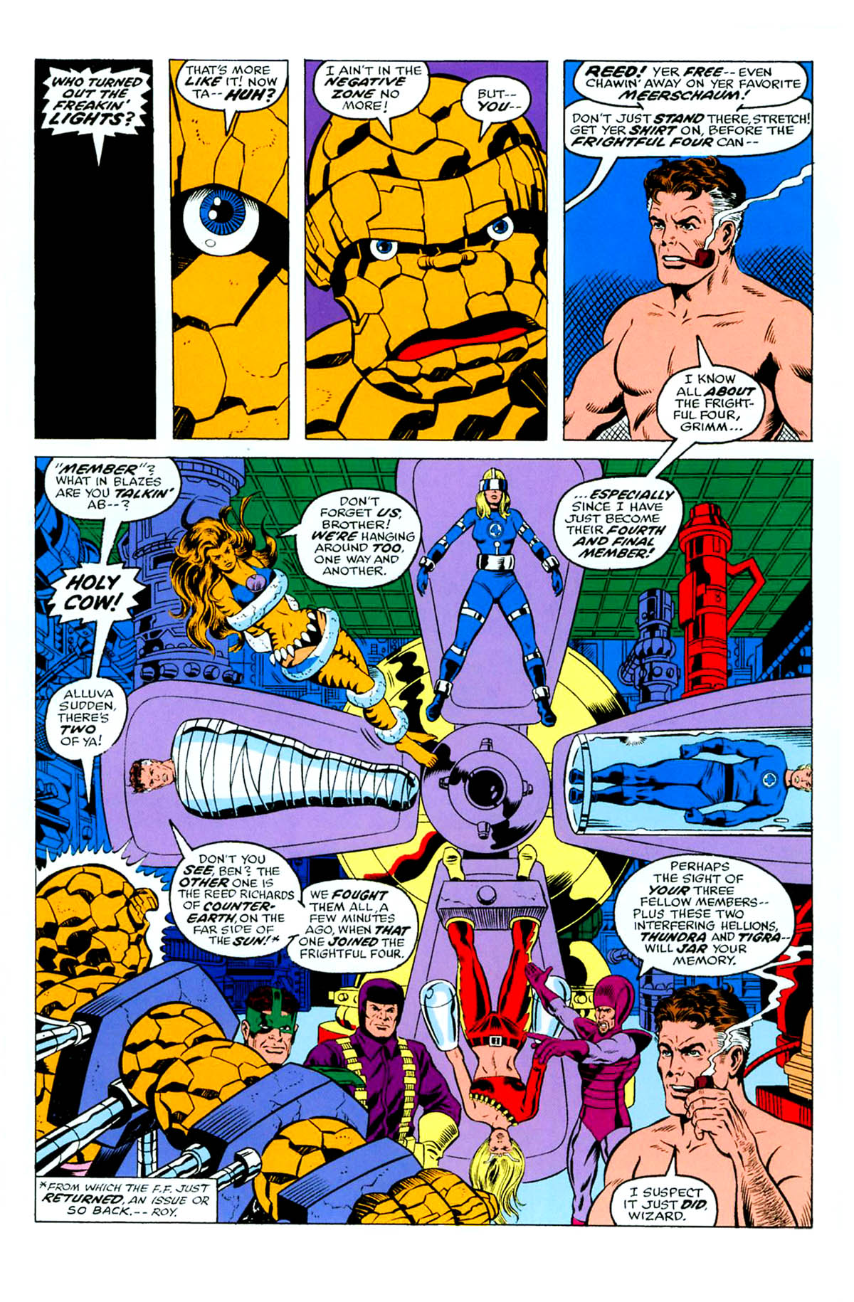 Read online Fantastic Four Visionaries: George Perez comic -  Issue # TPB 1 (Part 2) - 29