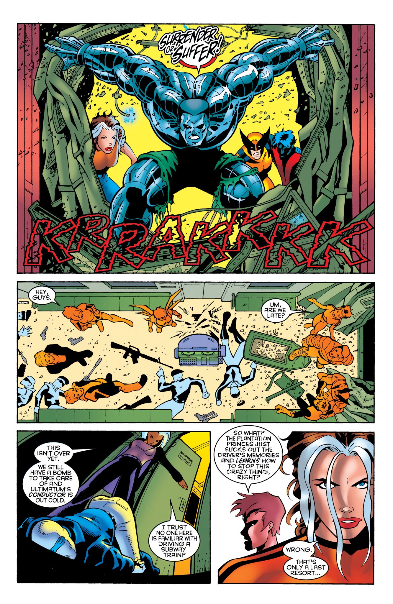 Read online X-Men: The Hunt For Professor X comic -  Issue # TPB (Part 2) - 50