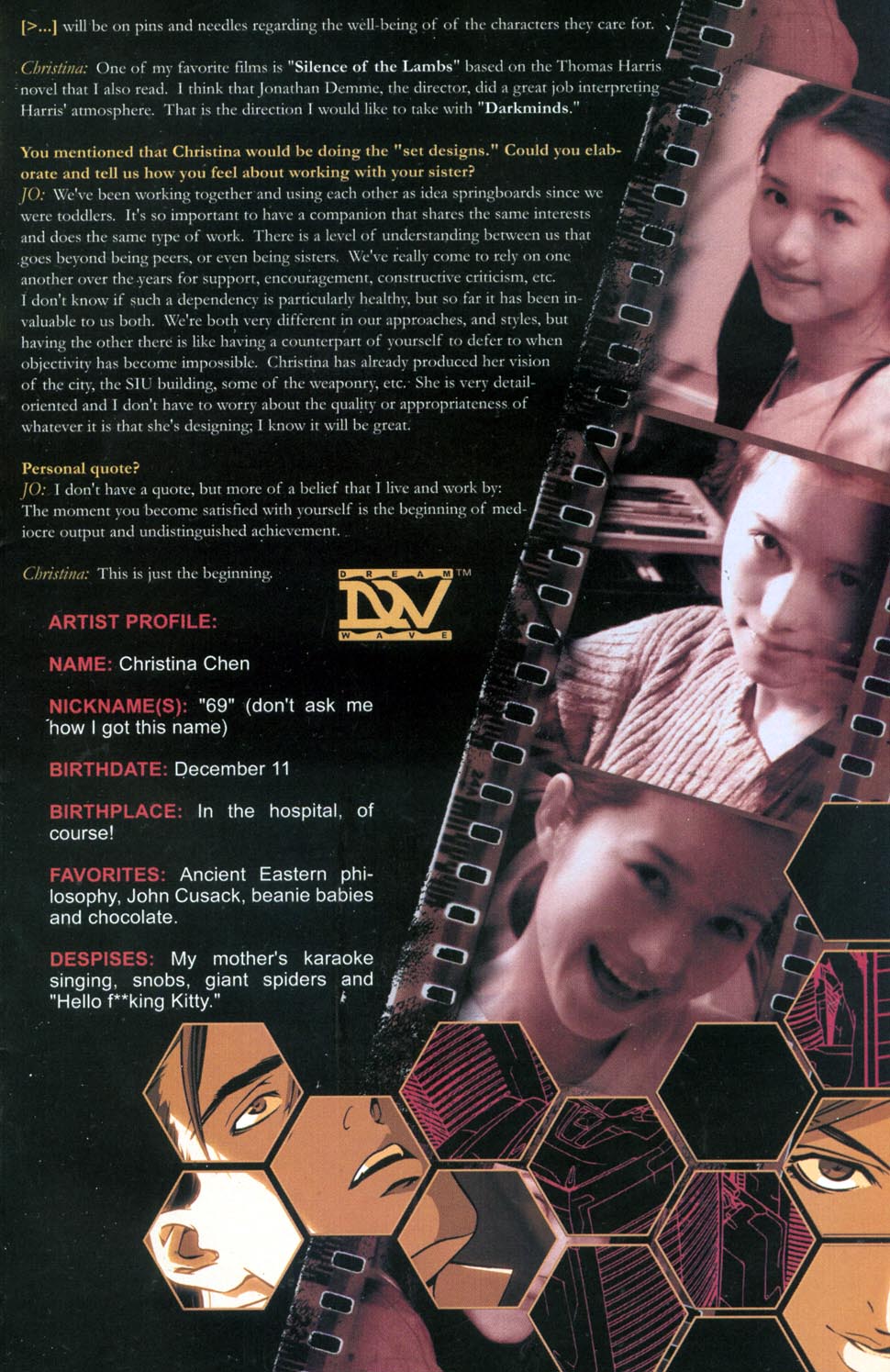 Read online Darkminds (2000) comic -  Issue #10 - 28