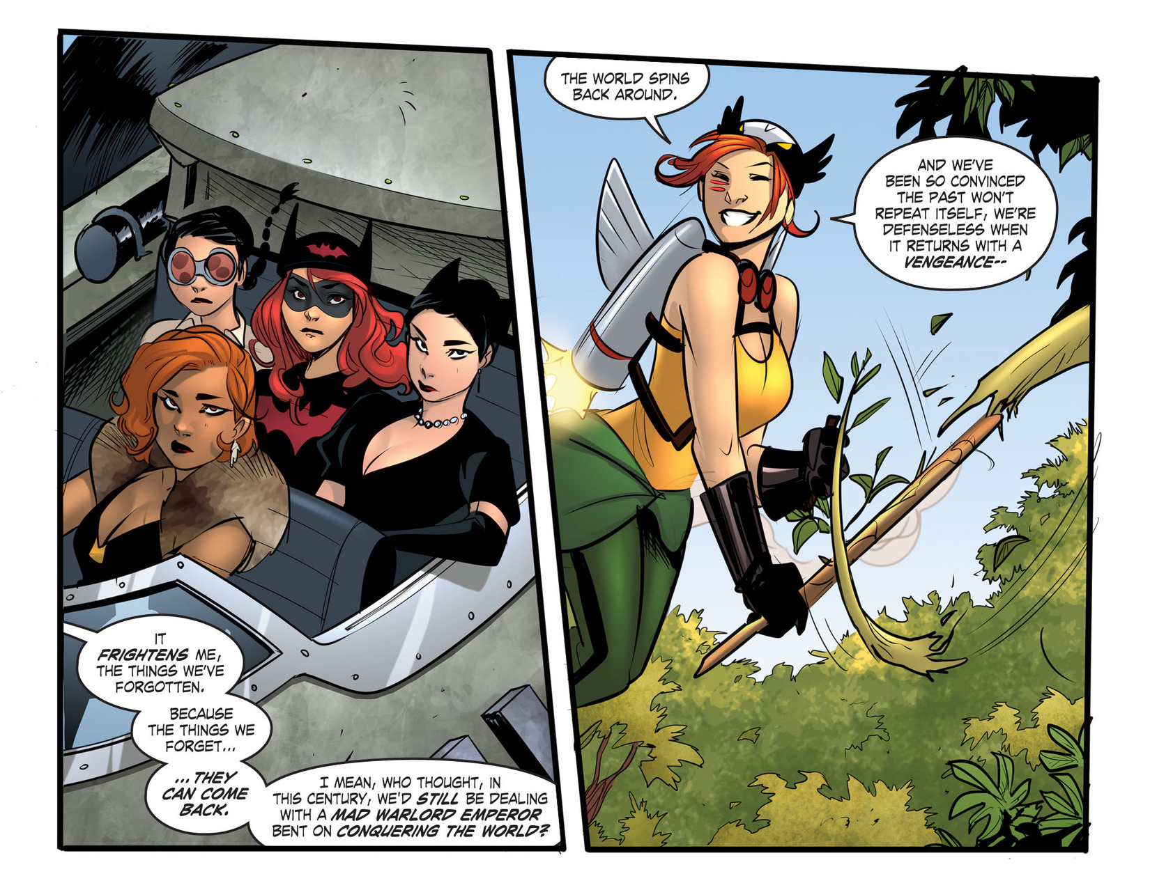 Read online DC Comics: Bombshells comic -  Issue #64 - 18