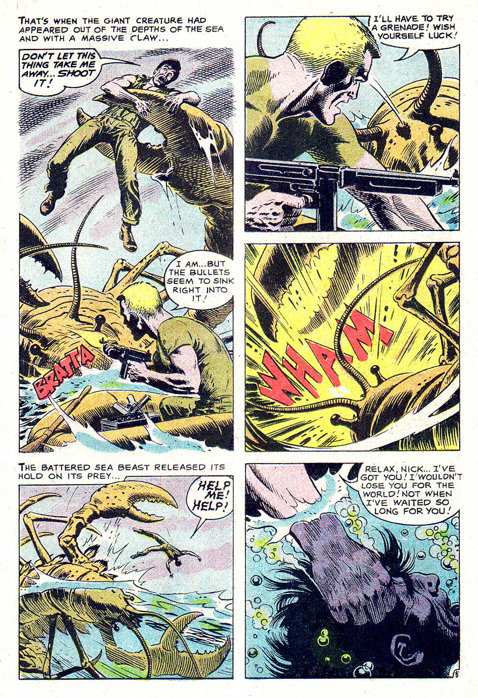 Read online Star Spangled War Stories (1952) comic -  Issue #132 - 7