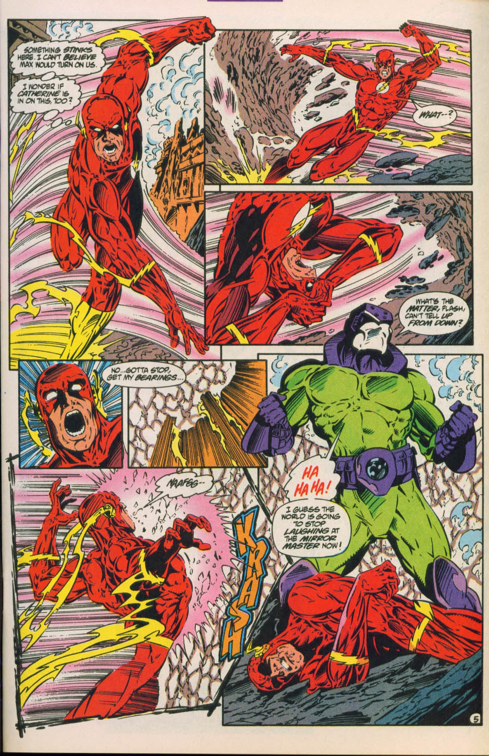 Read online Justice League America comic -  Issue #90 - 6