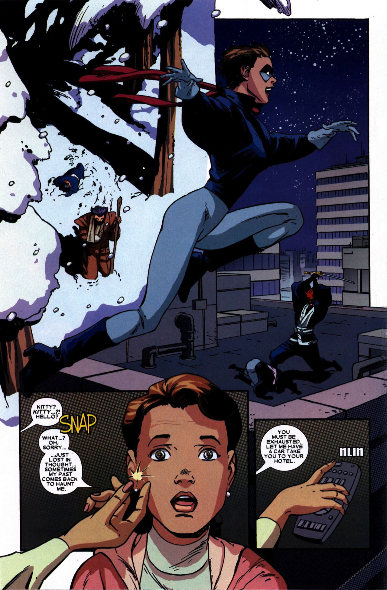 Read online X-Men: Kitty Pryde - Shadow & Flame comic -  Issue #1 - 12