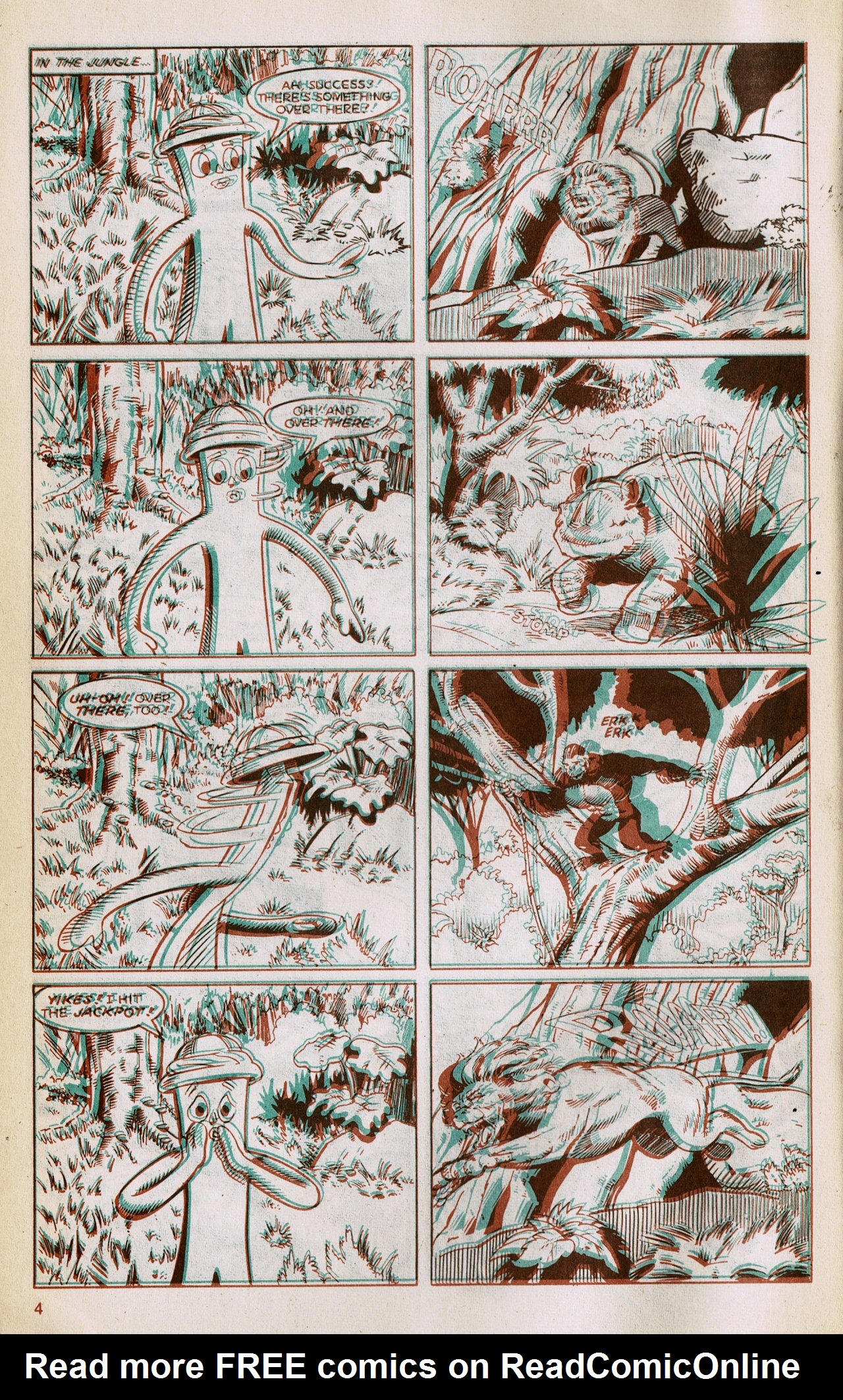 Read online Gumby 3-D comic -  Issue #1 - 6