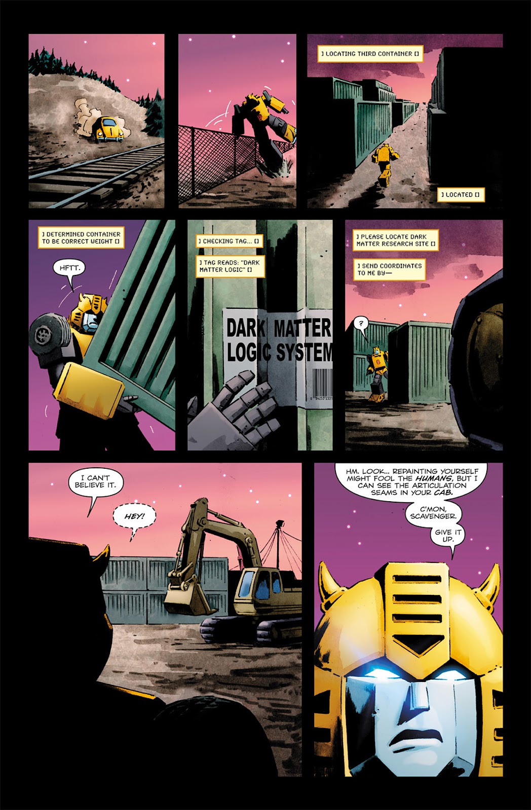 The Transformers: Bumblebee issue 2 - Page 21