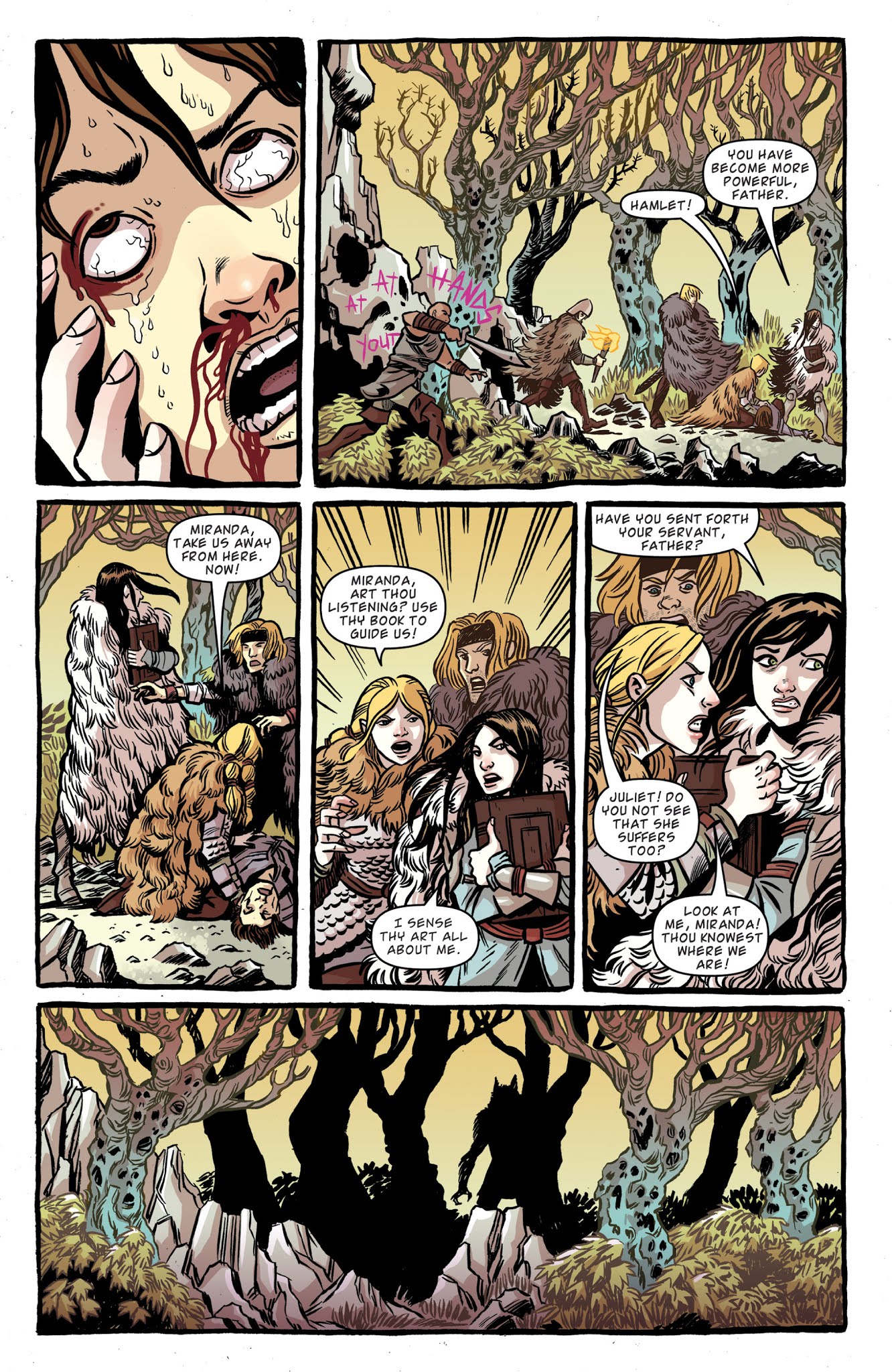 Read online Kill Shakespeare: The Tide of Blood comic -  Issue # TPB - 39