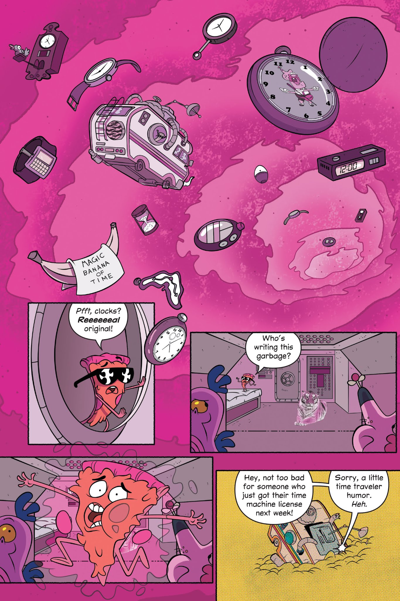 Read online Uncle Grandpa and the Time Casserole comic -  Issue # TPB - 26