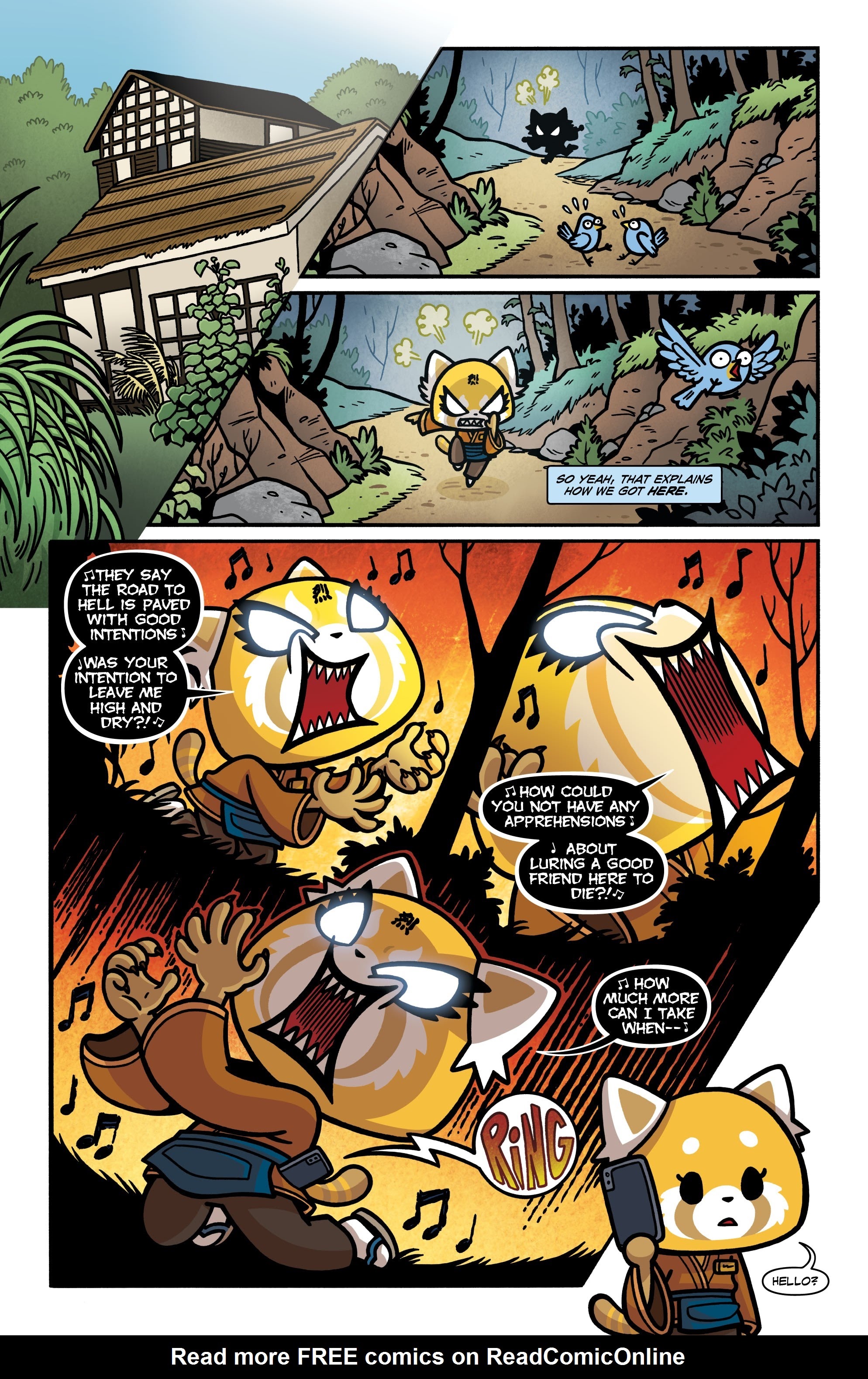 Read online Aggretsuko: Out of Office comic -  Issue #1 - 22