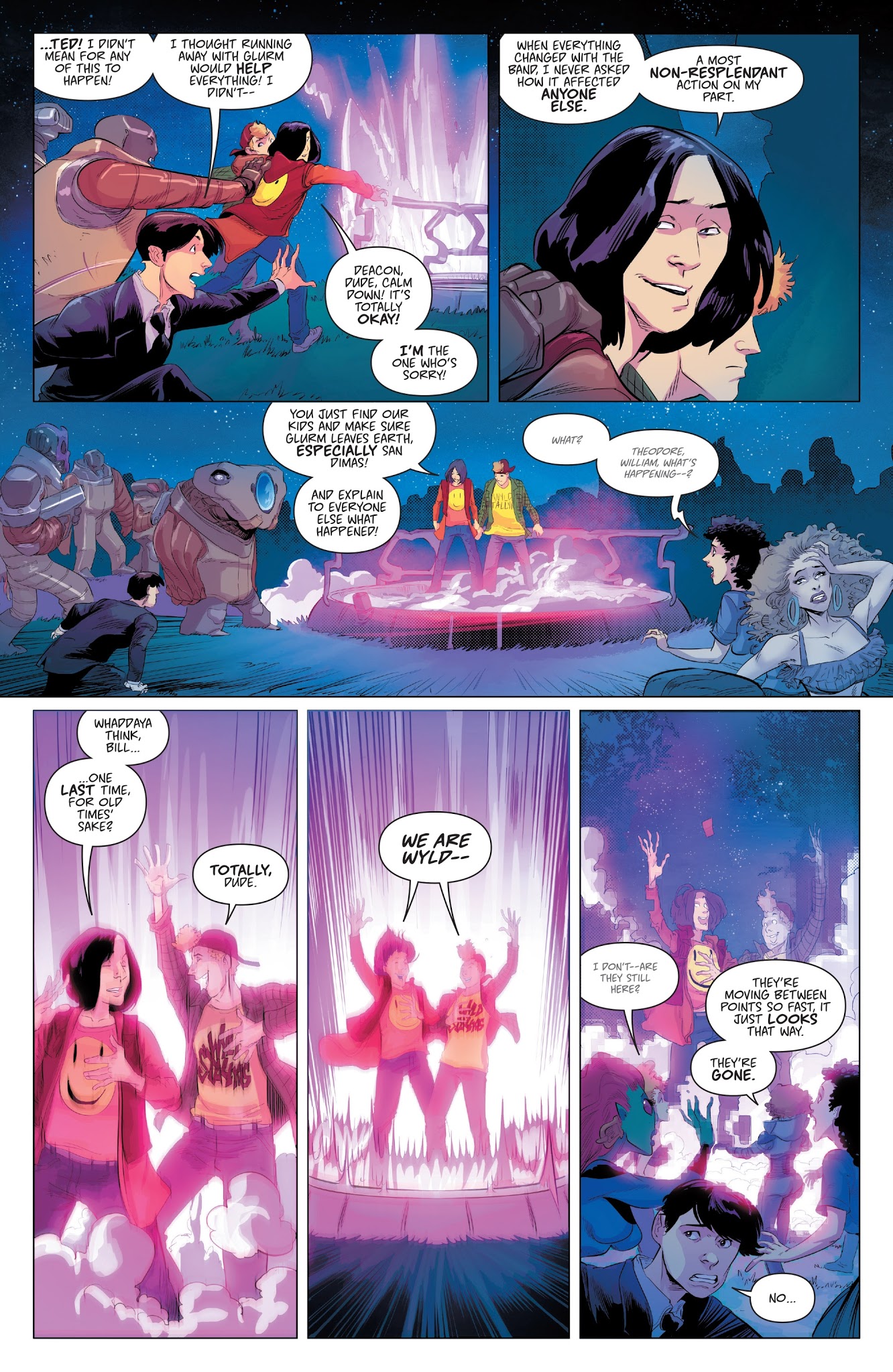 Read online Bill & Ted Save the Universe comic -  Issue #5 - 10