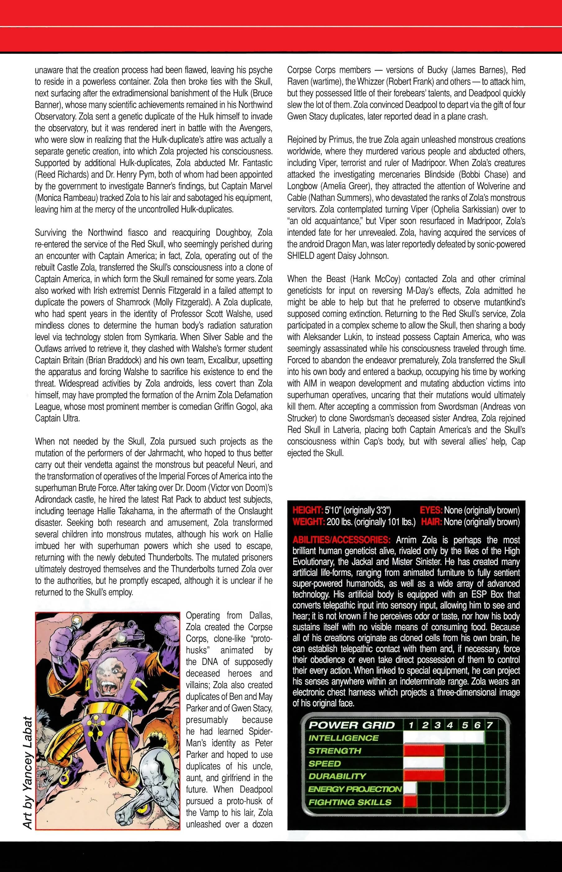 Read online Official Handbook of the Marvel Universe A to Z comic -  Issue # TPB 14 (Part 1) - 23