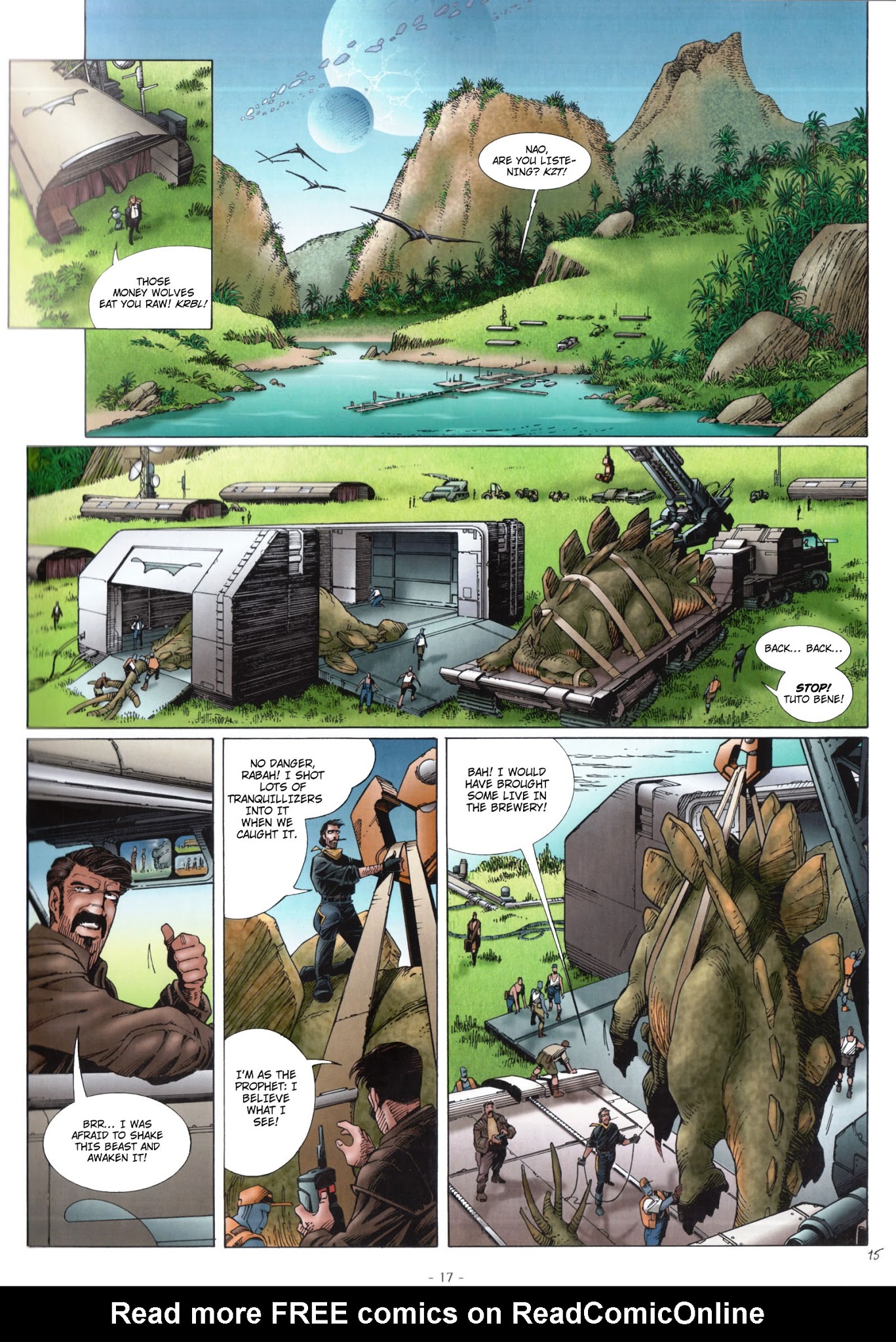 Read online Aquablue comic -  Issue #8 - 17