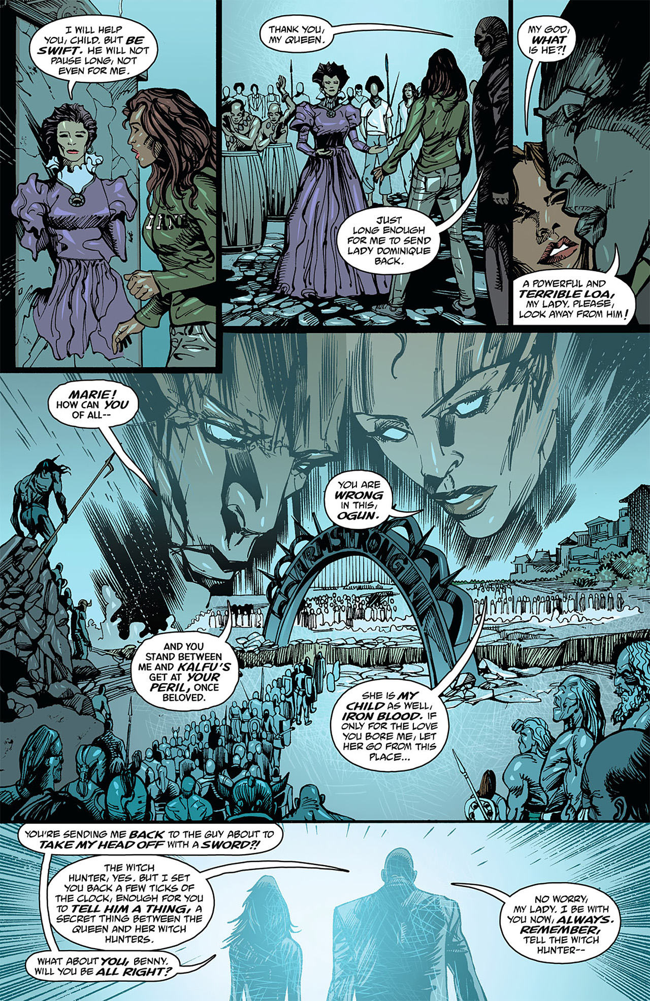 Read online Dominique Laveau: Voodoo Child comic -  Issue #2 - 17