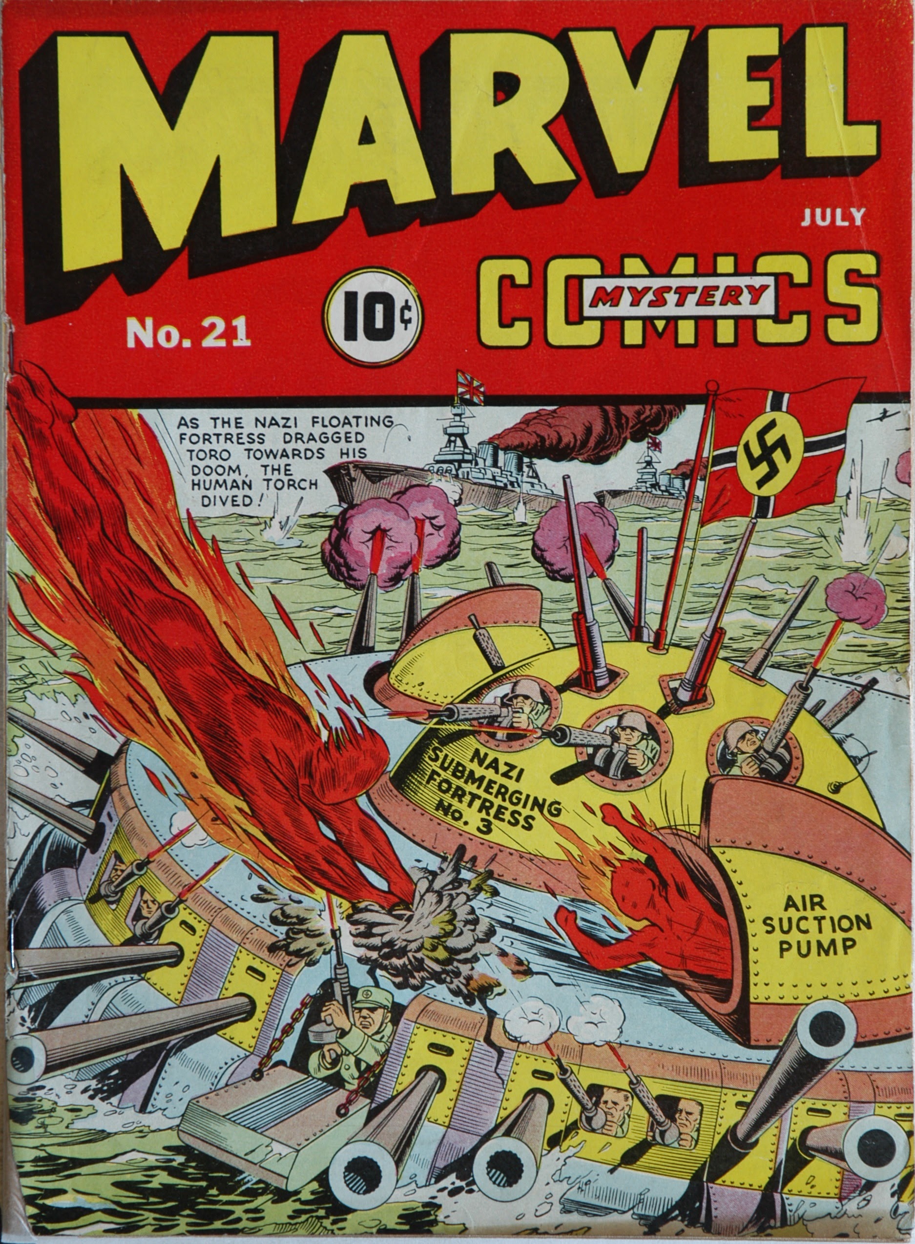 Read online Marvel Mystery Comics comic -  Issue #21 - 1