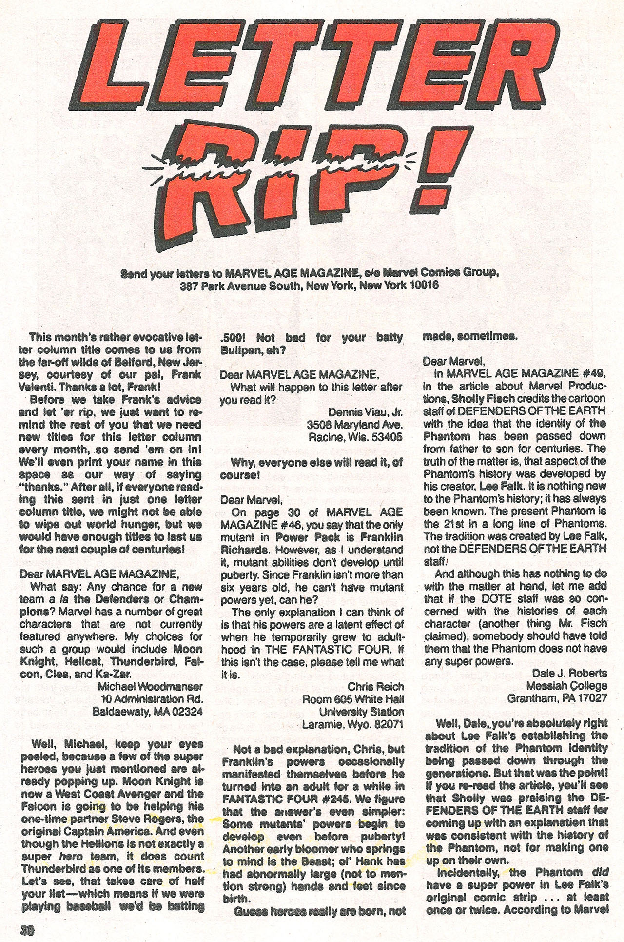 Read online Marvel Age comic -  Issue #54 - 29