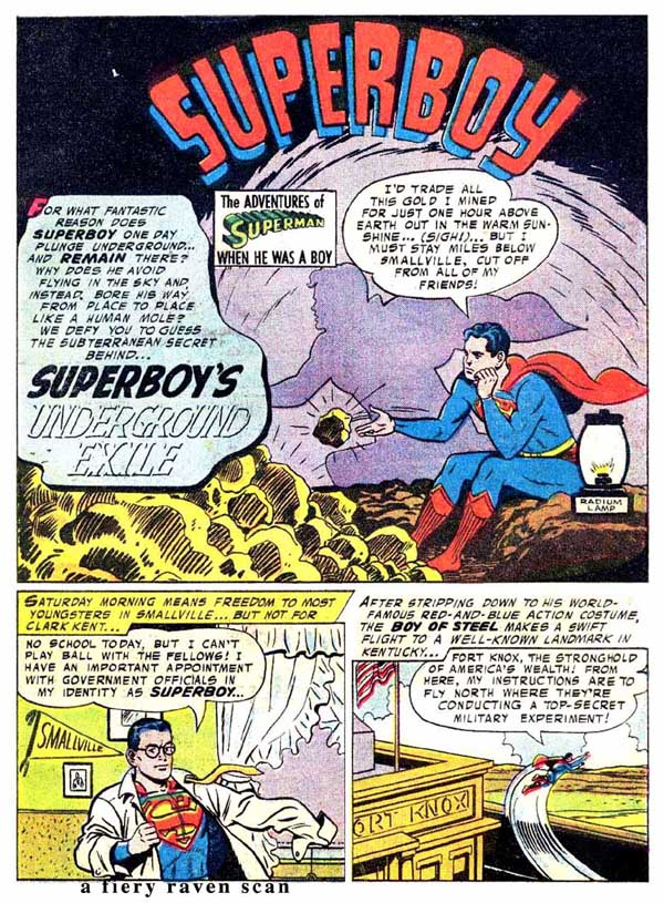 Read online Superboy (1949) comic -  Issue #59 - 2