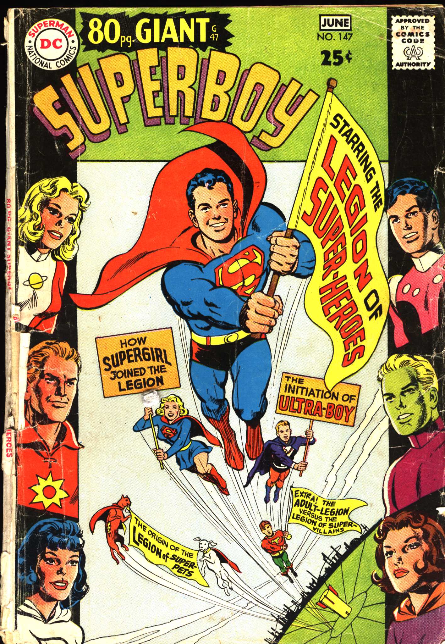 Read online Superboy (1949) comic -  Issue #147 - 1