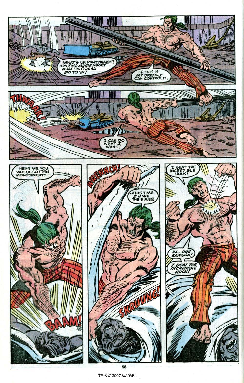 Read online The Incredible Hulk (1968) comic -  Issue # _Annual 1990 - 60